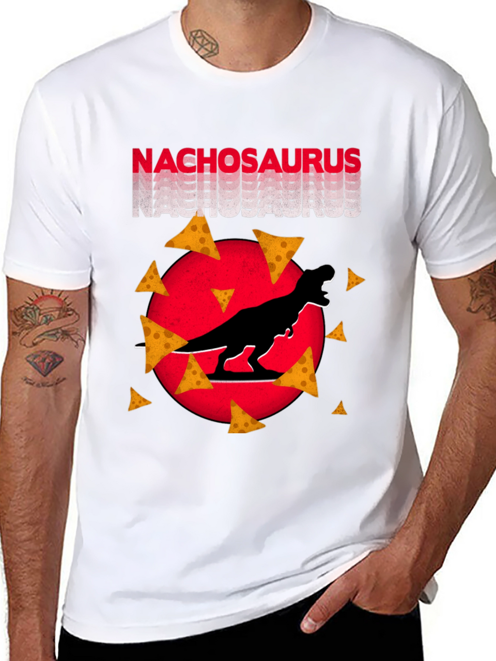 Nachosaurus T-Rex Graphic Tee