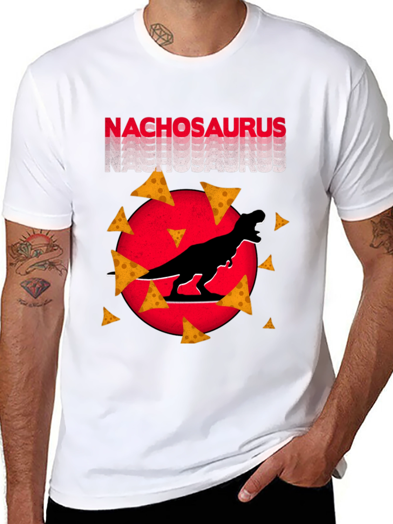 Nachosaurus T-Rex Graphic Tee