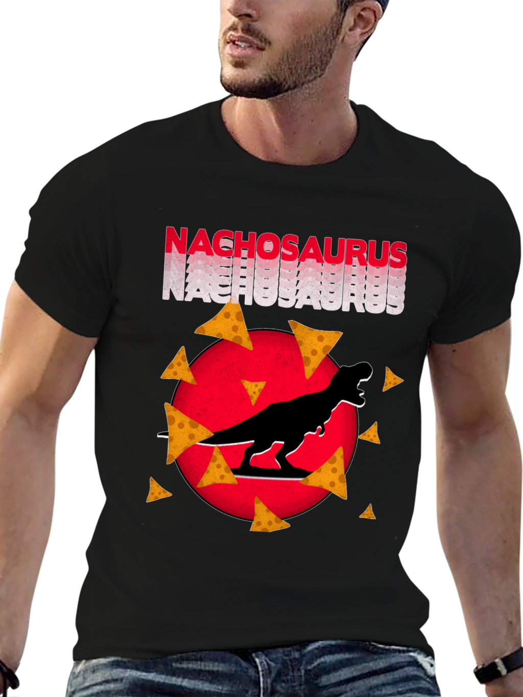 Nachosaurus T-Rex Graphic Tee