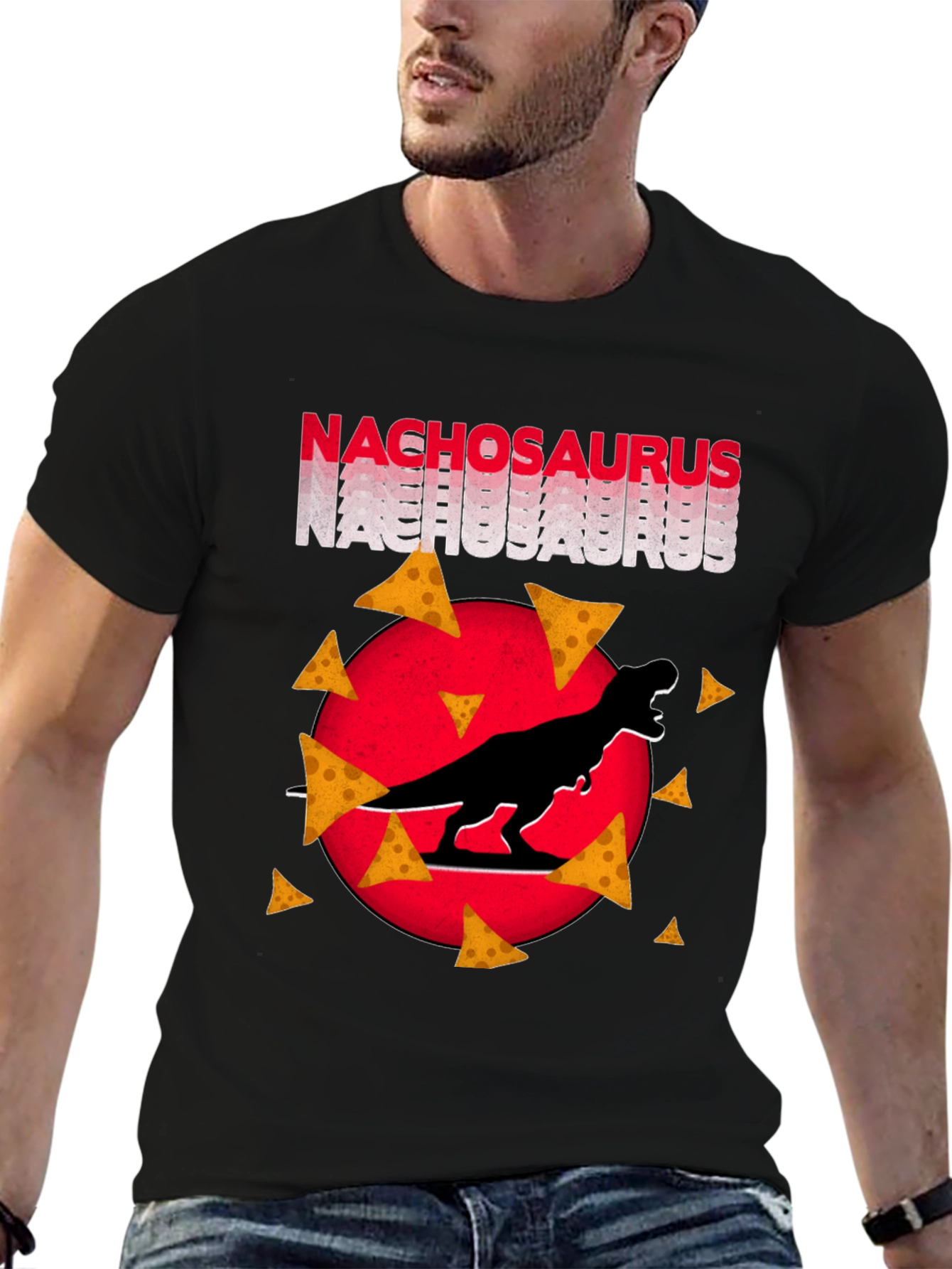 Nachosaurus T-Rex Graphic Tee
