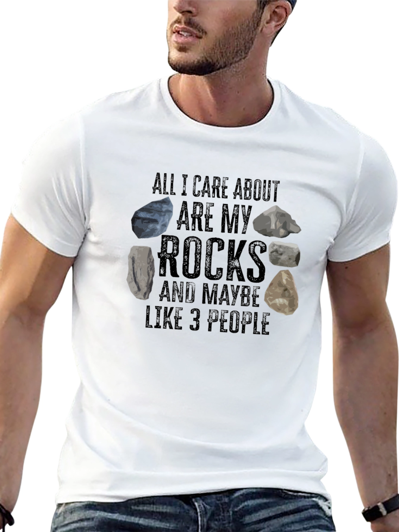 Funny Rocks T-Shirt: Geology Enthusiast Tee