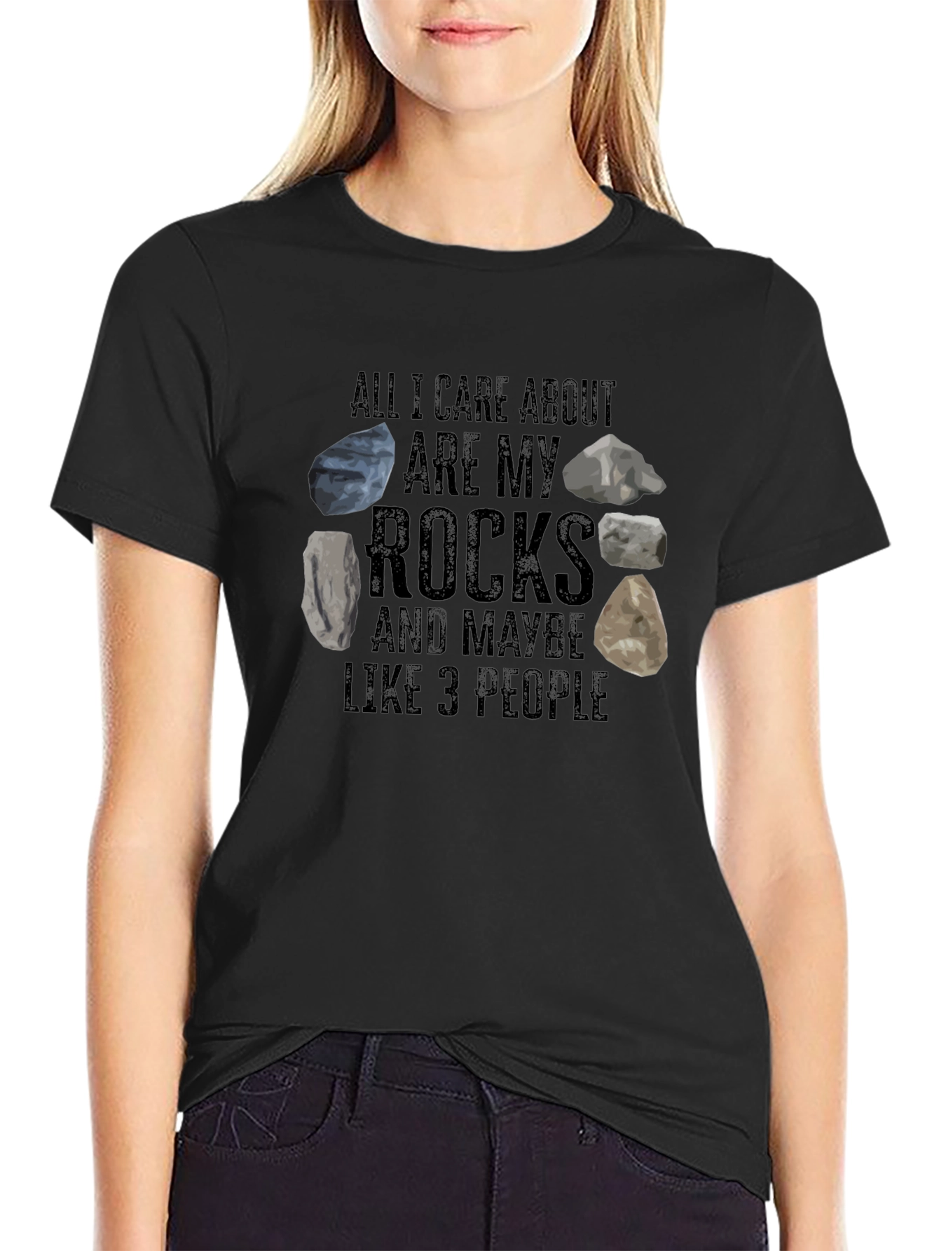 Funny Rocks T-Shirt: Geology Enthusiast Tee