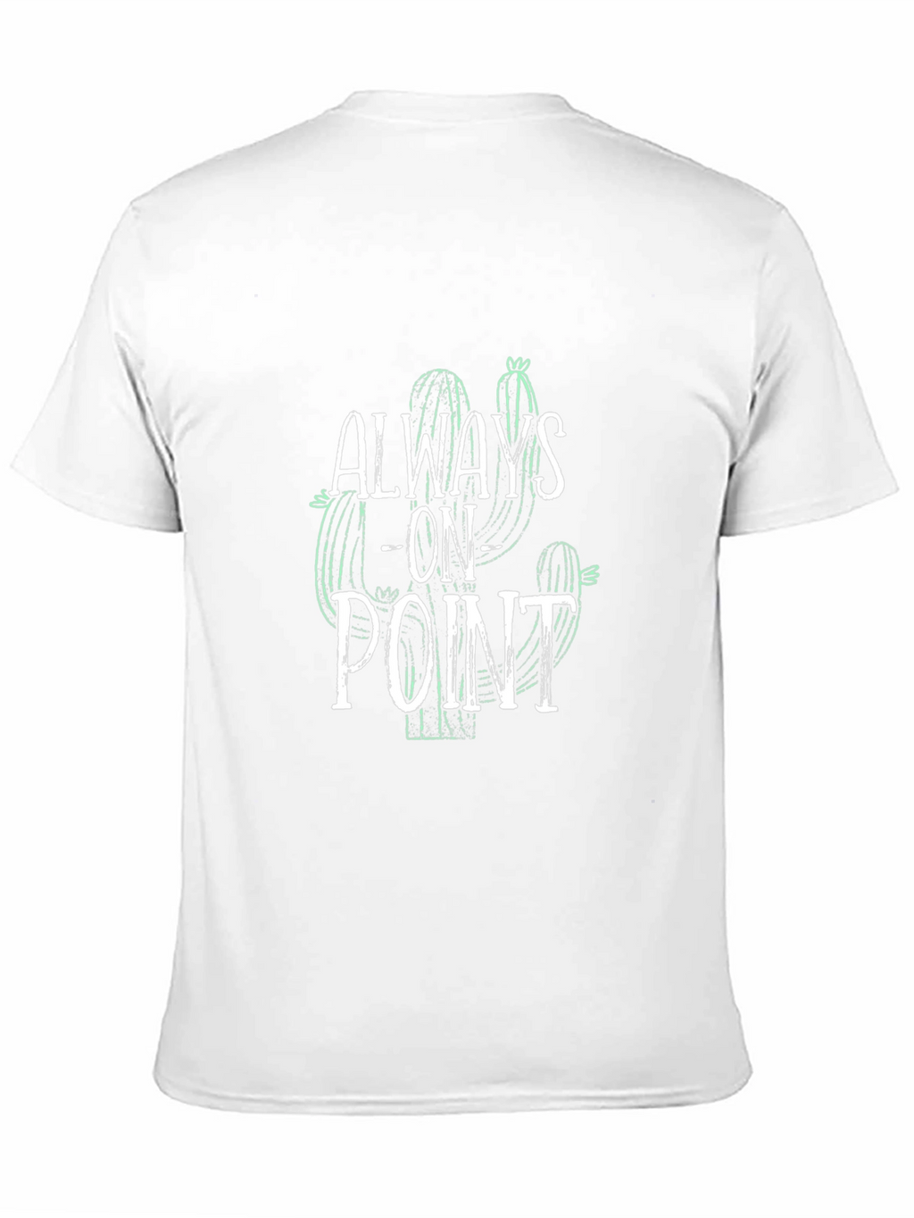 Always On Point Cactus Graphic Tee - Black