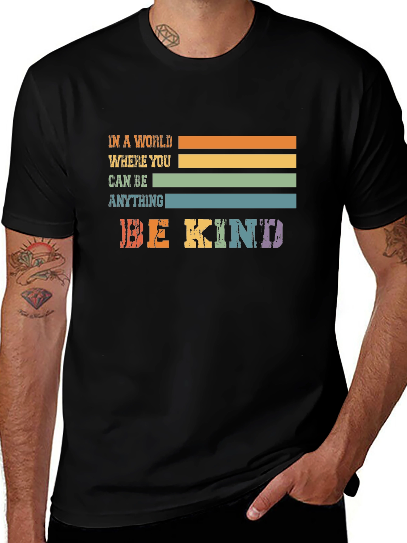 Be Kind Retro Graphic T-Shirt