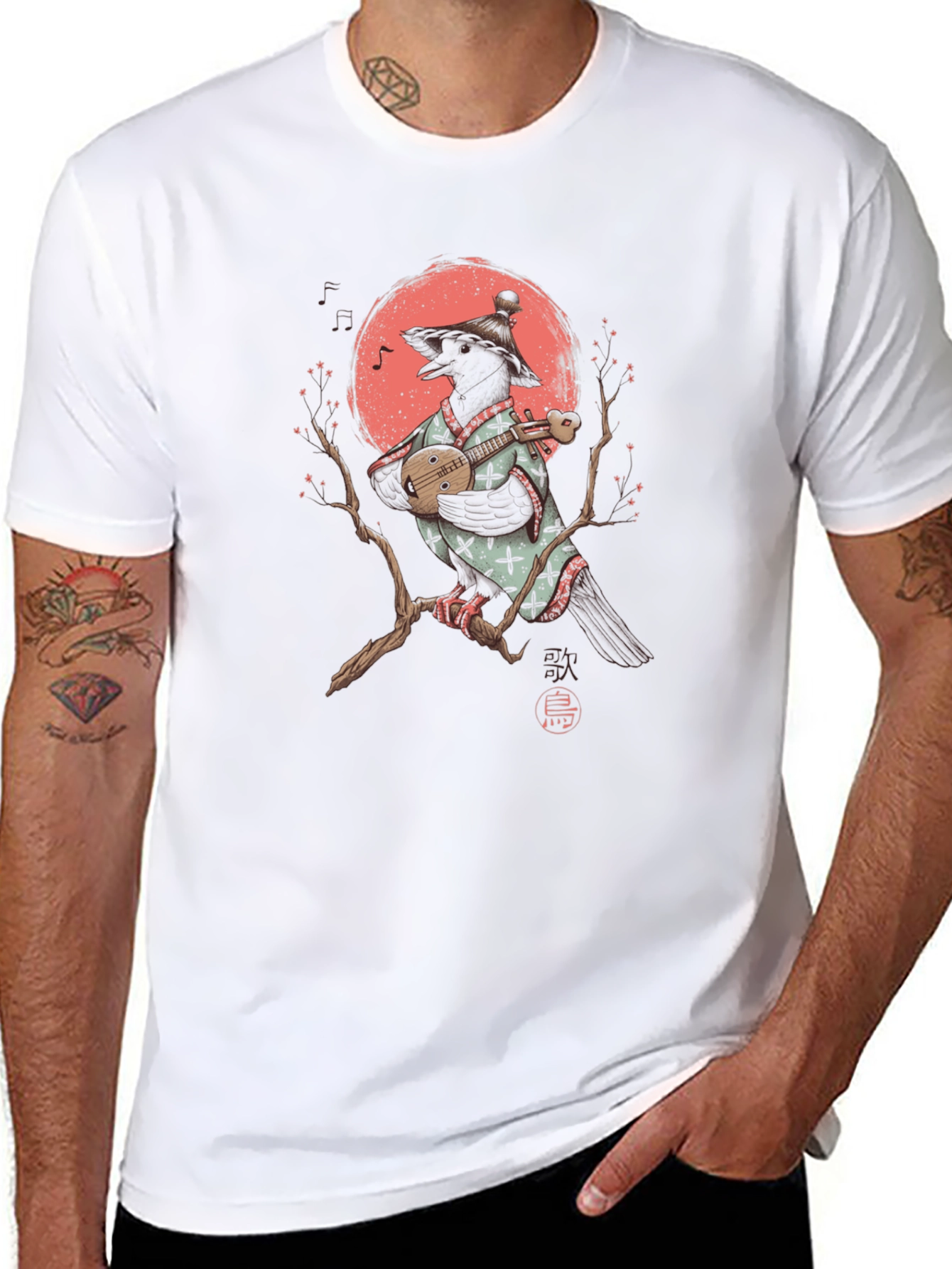 Raven Ukulele T-Shirt