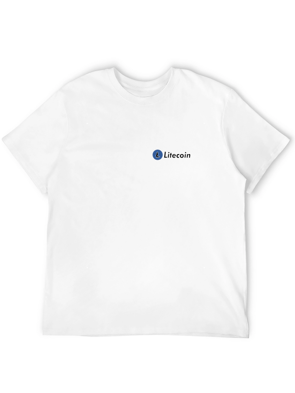 Litecoin Crypto Black T-Shirt