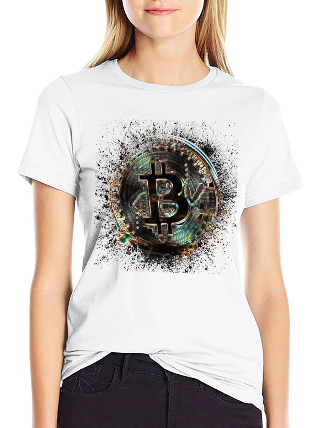 Bitcoin Graphic T-Shirt - Crypto Currency Tee