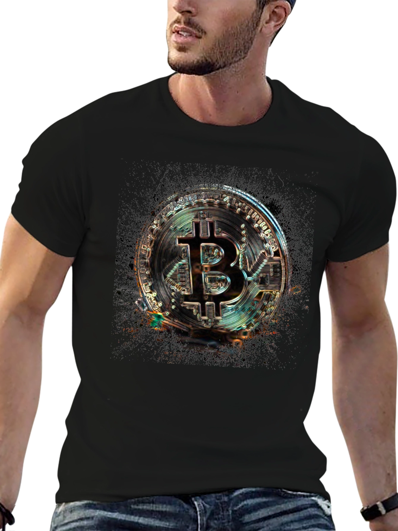 Bitcoin Graphic T-Shirt - Crypto Currency Tee