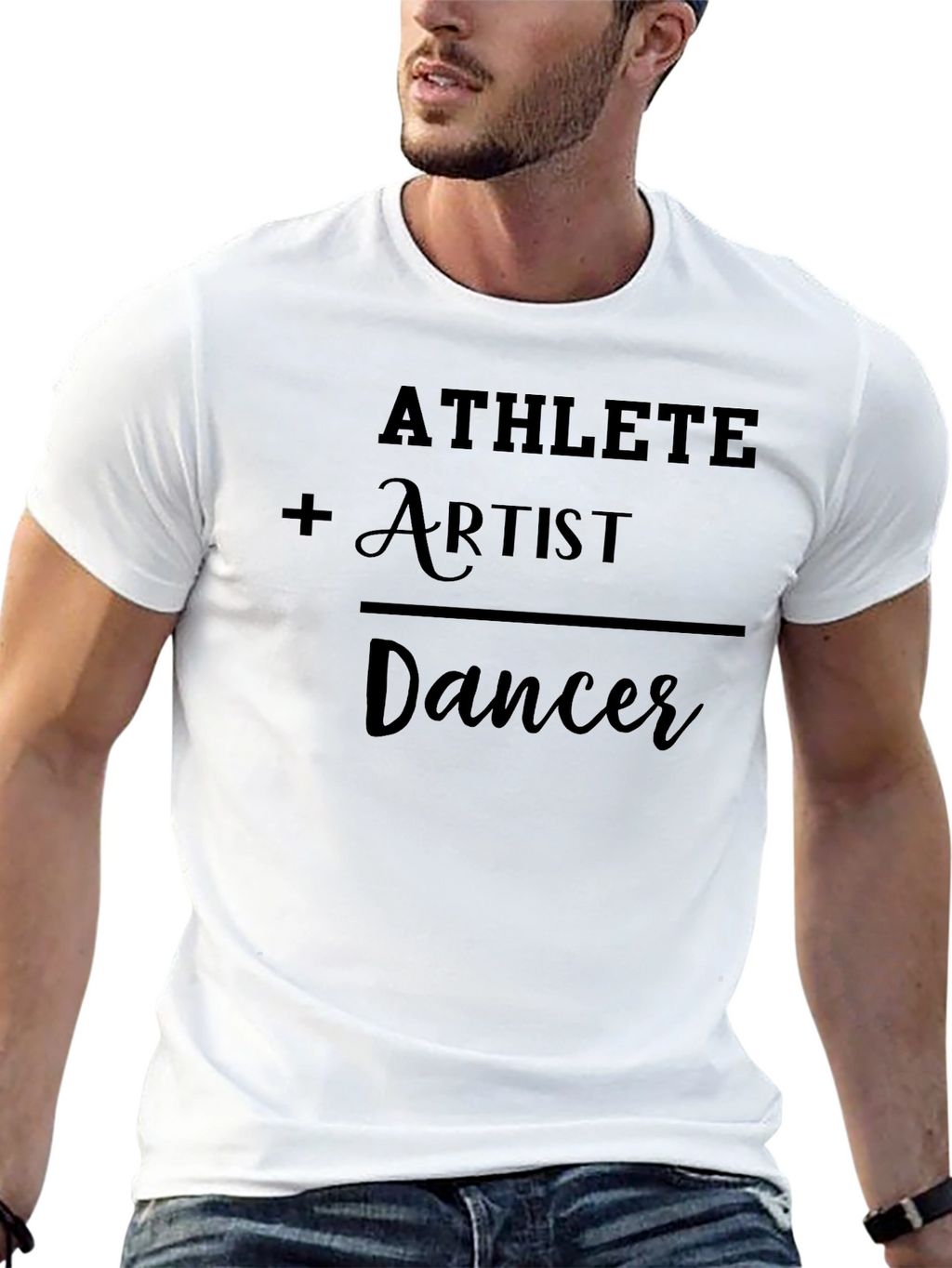 Athlete Artist Dancer Black Graphic Tee