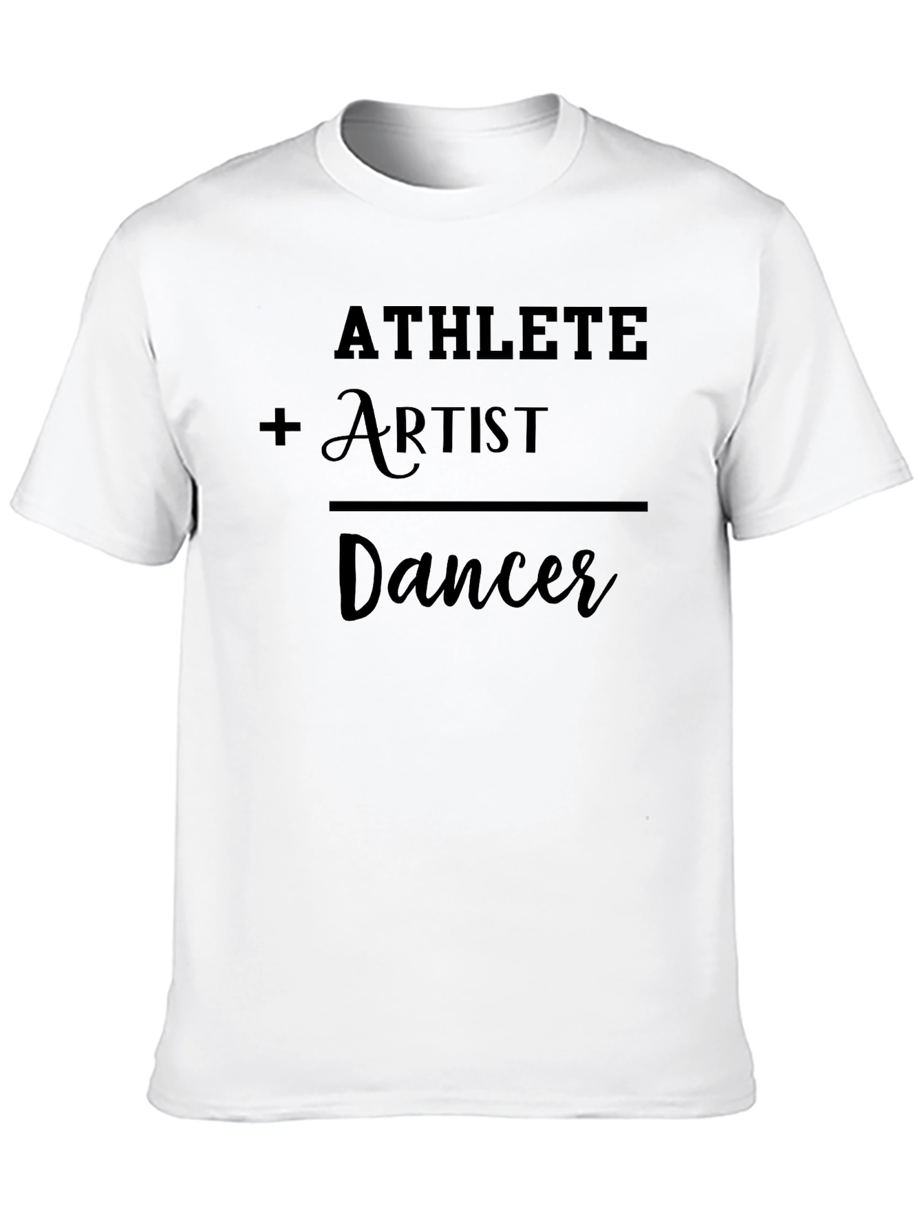 Athlete Artist Dancer Black Graphic Tee
