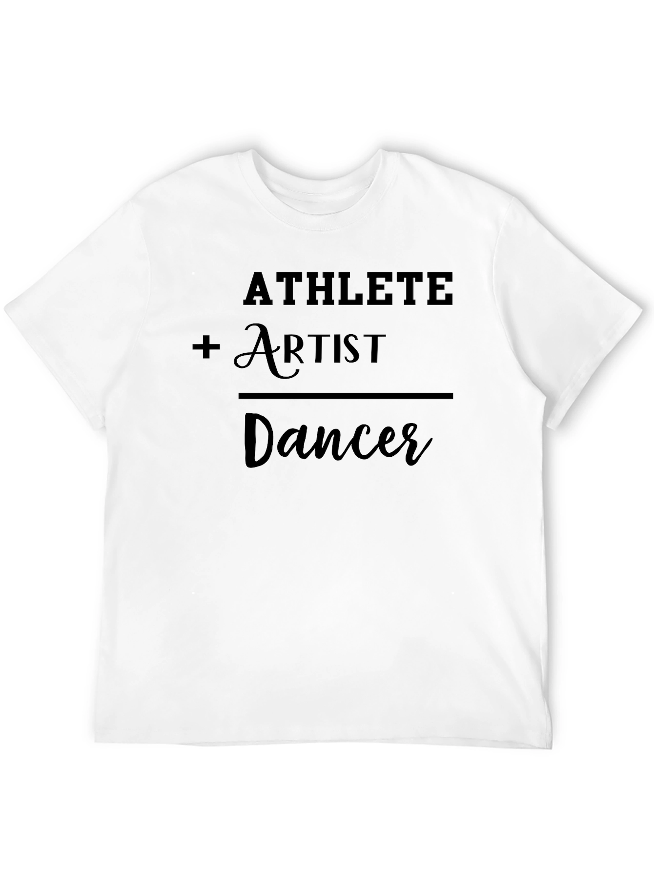 Athlete Artist Dancer Black Graphic Tee