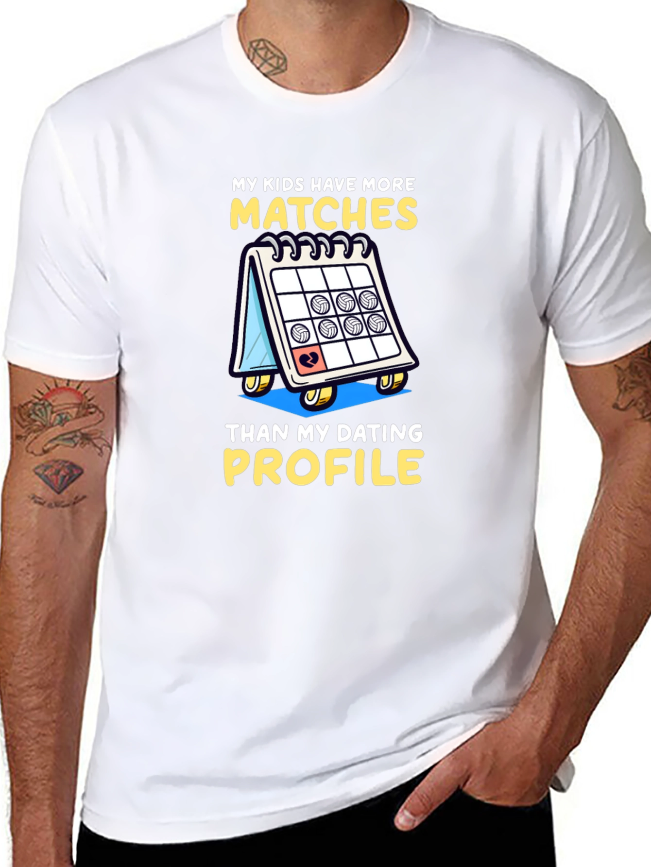Funny Volleyball Dad T-Shirt - More Matches
