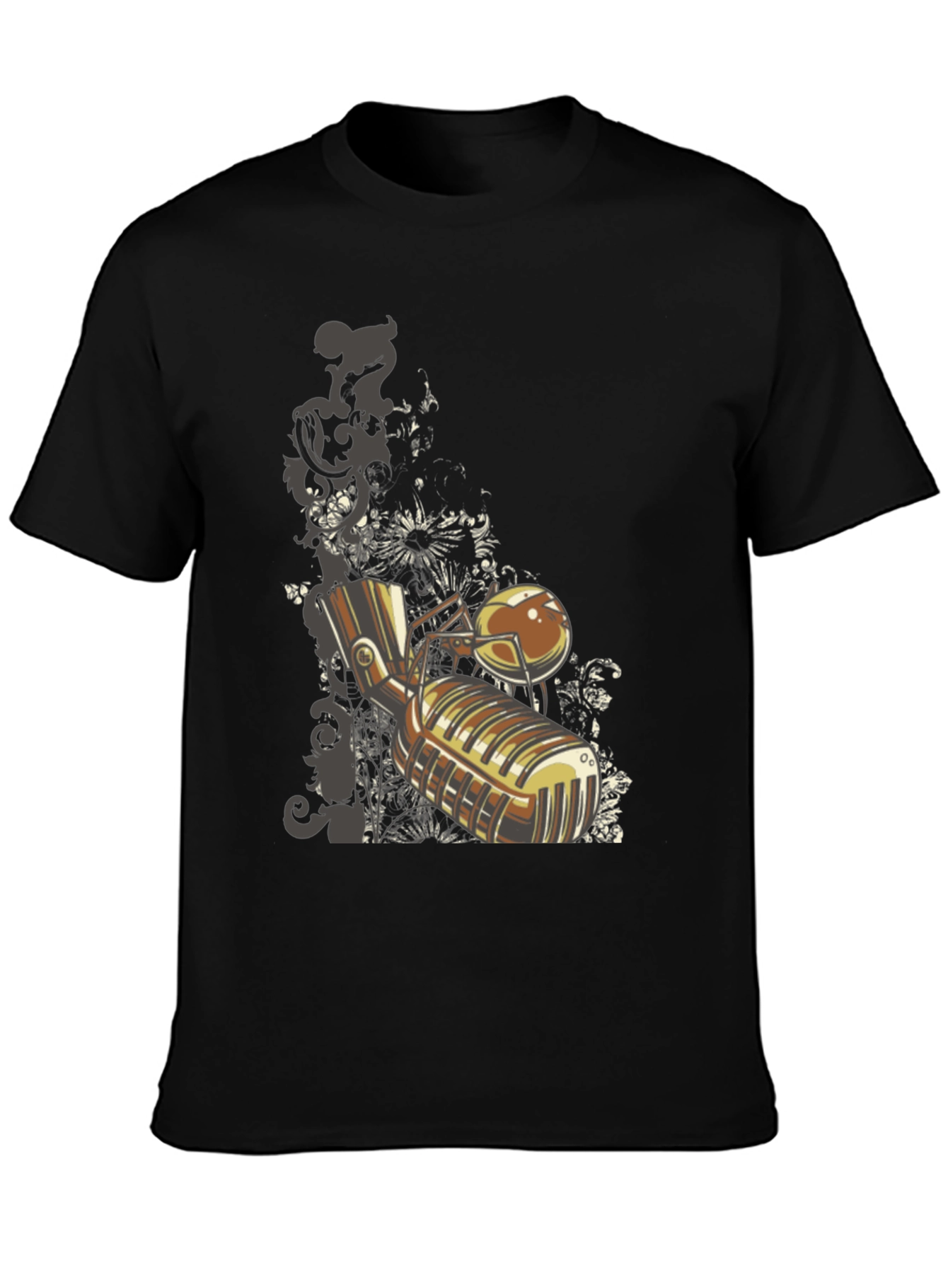 Vintage Microphone Graphic Tee - Music Lovers T-Shirt