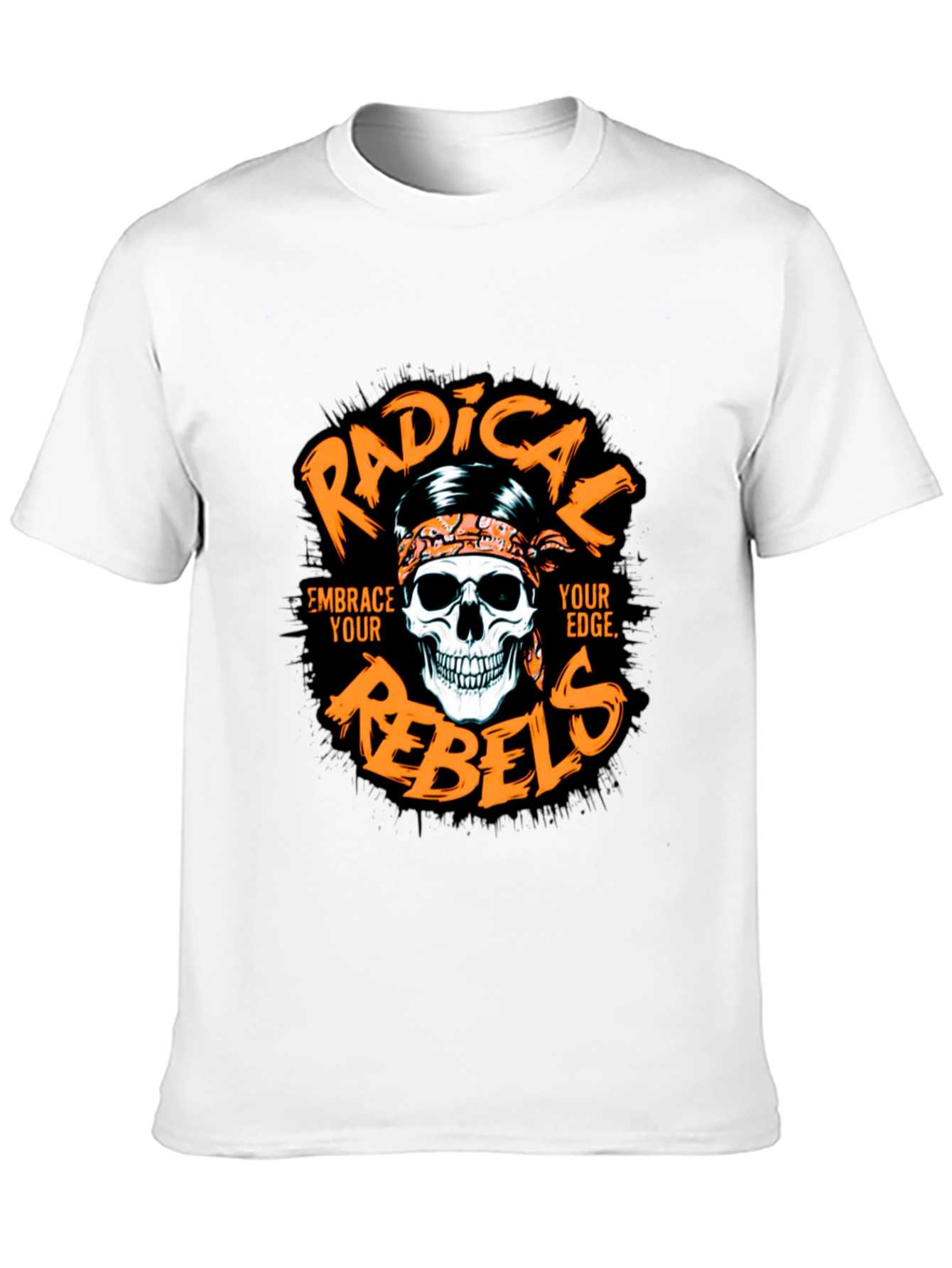 Radical Rebels Graphic Print Black T-Shirt