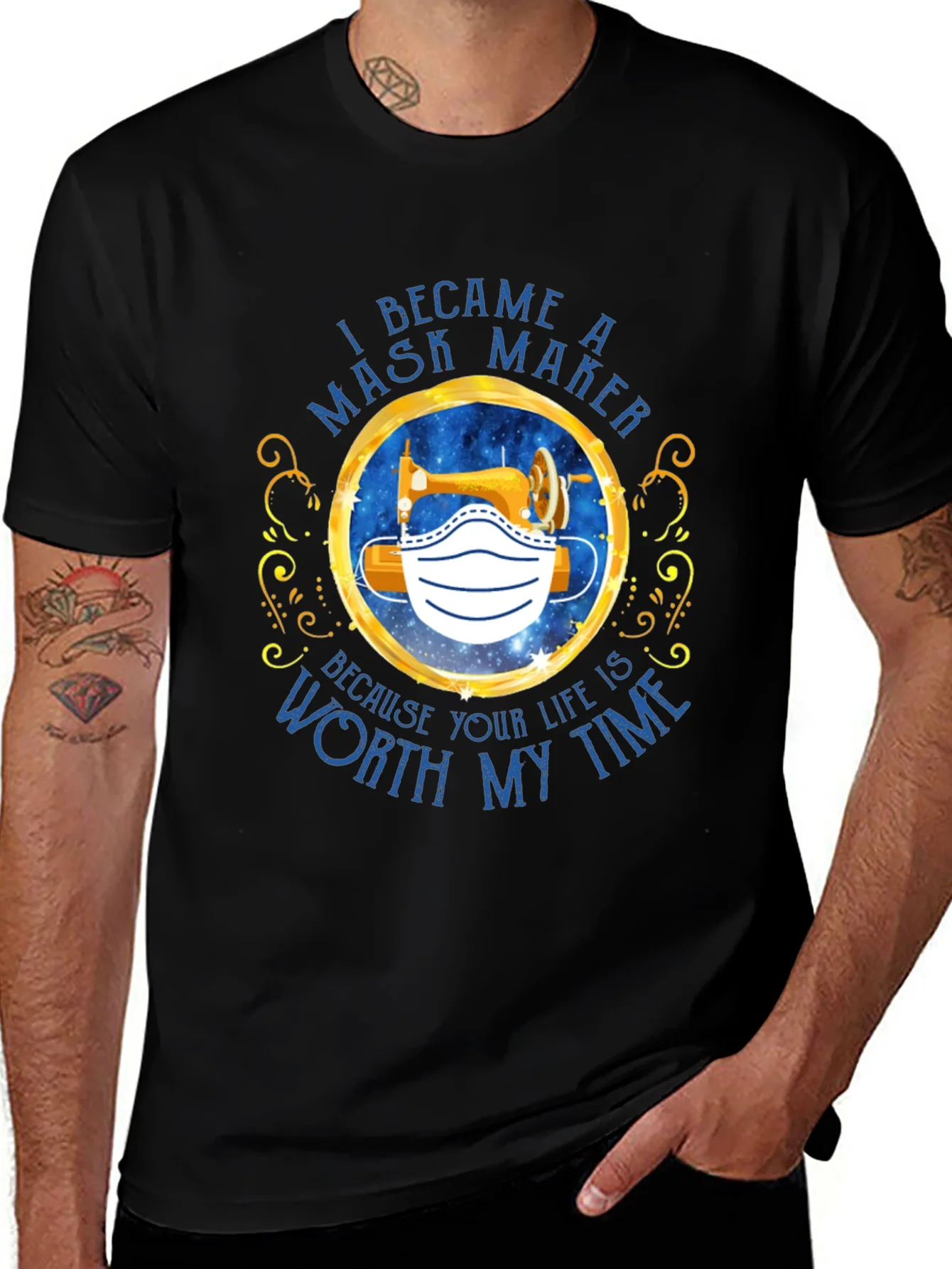 I Became A Mask Maker T-Shirt