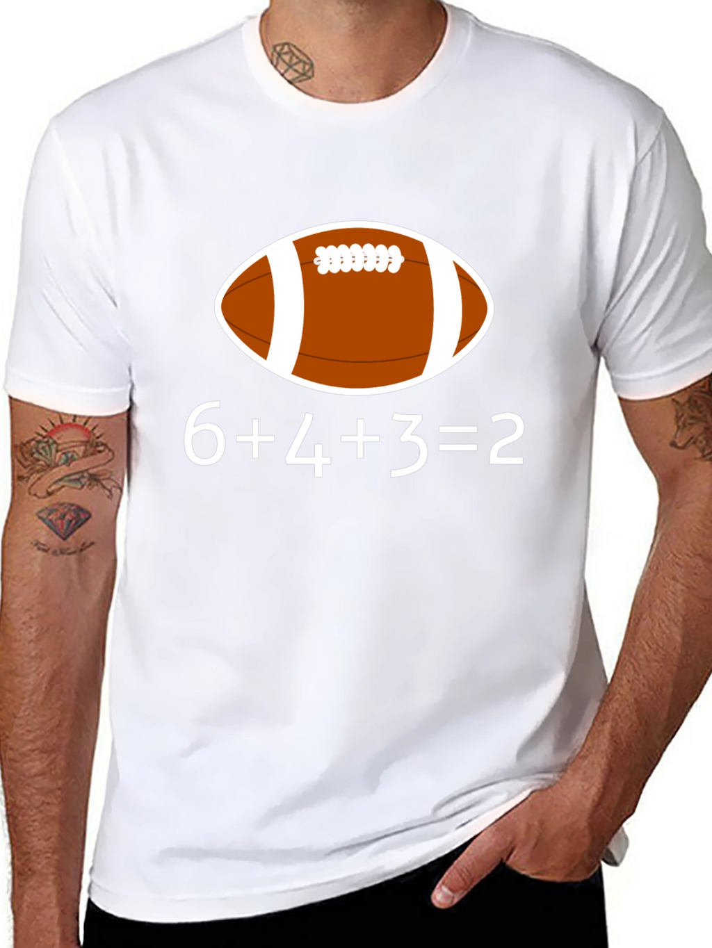 Funny Football Math T-Shirt