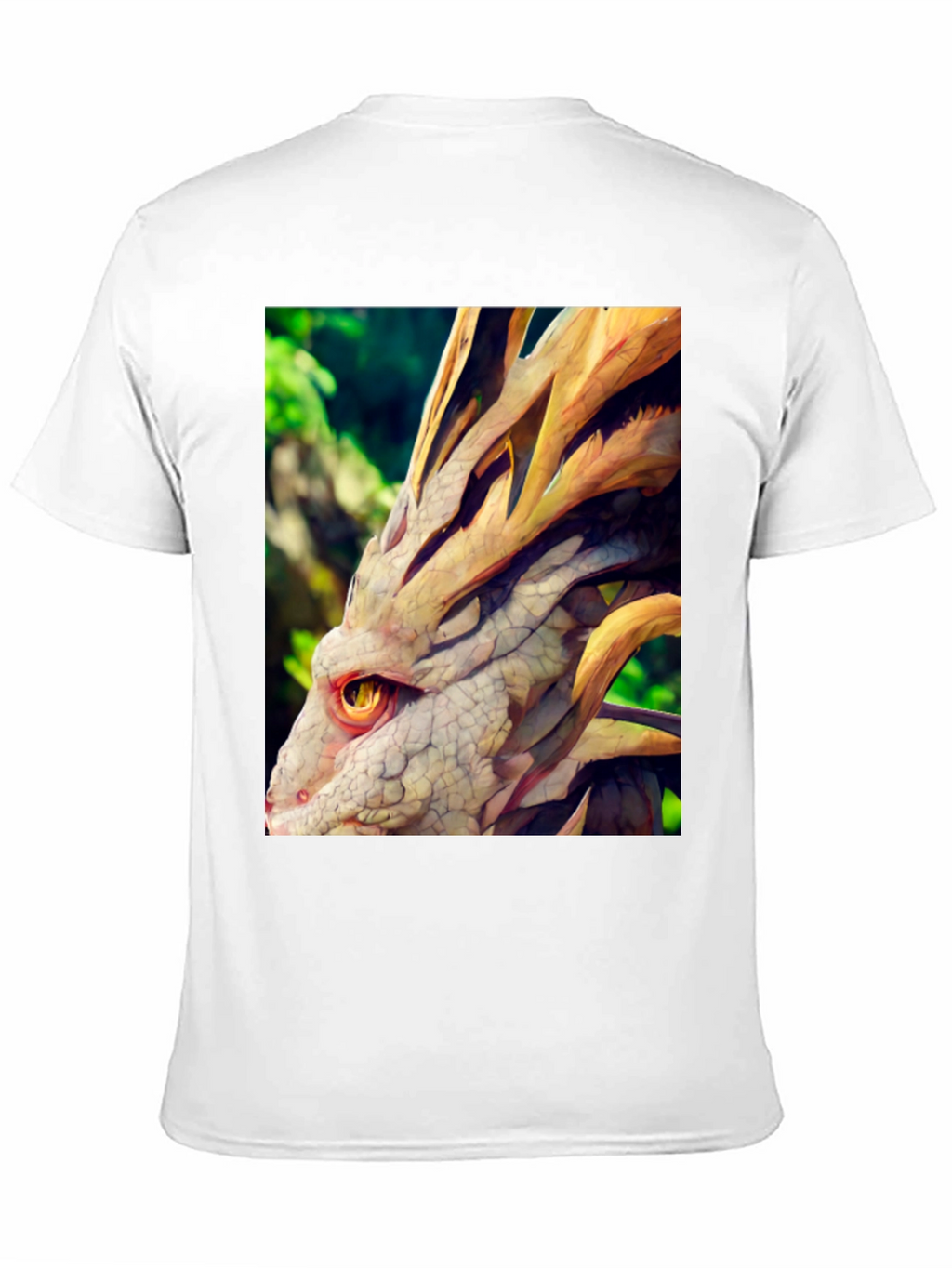 Dragon Head Graphic Tee - Unique Fantasy Design