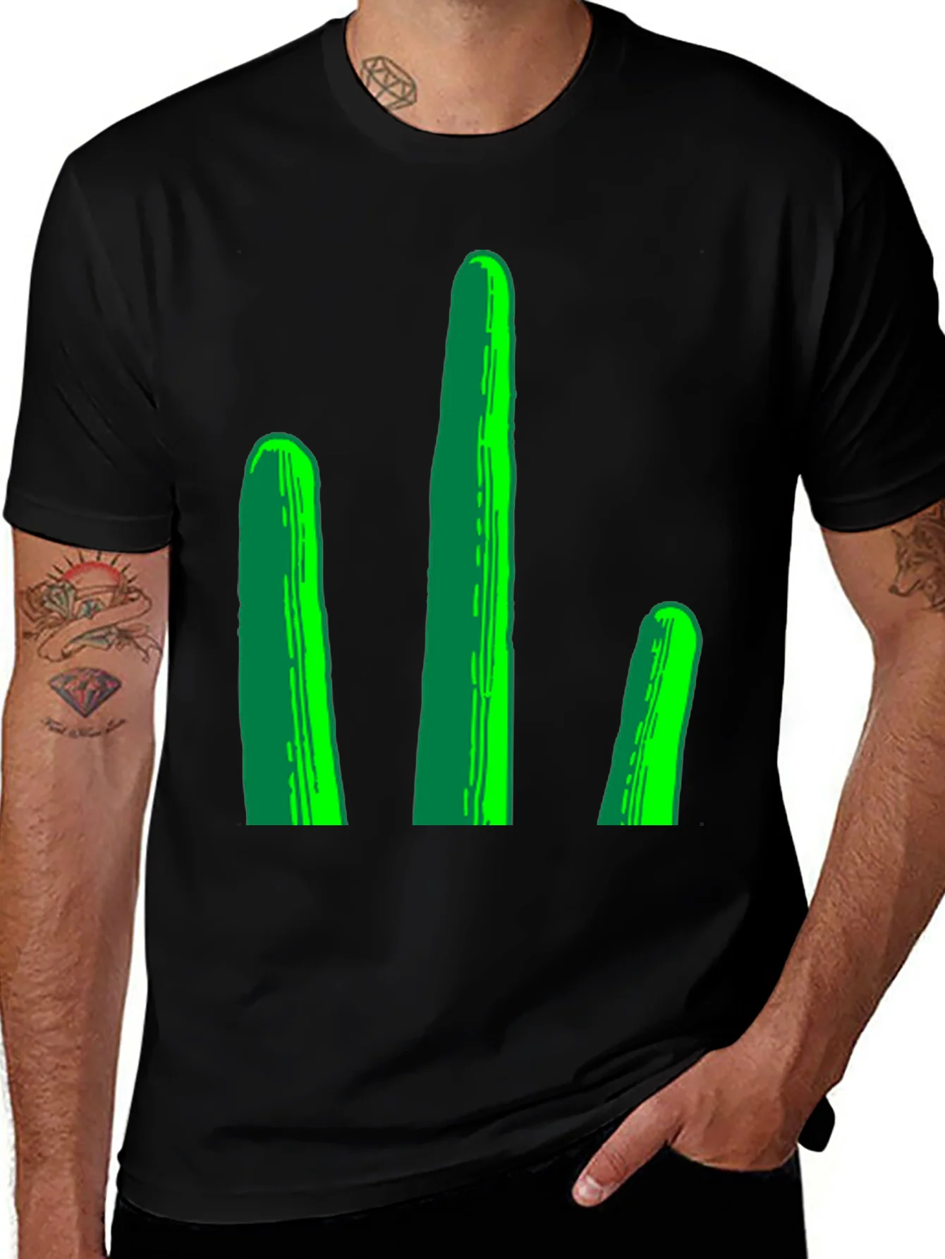 Cactus Graphic T-Shirt - Modern Tee