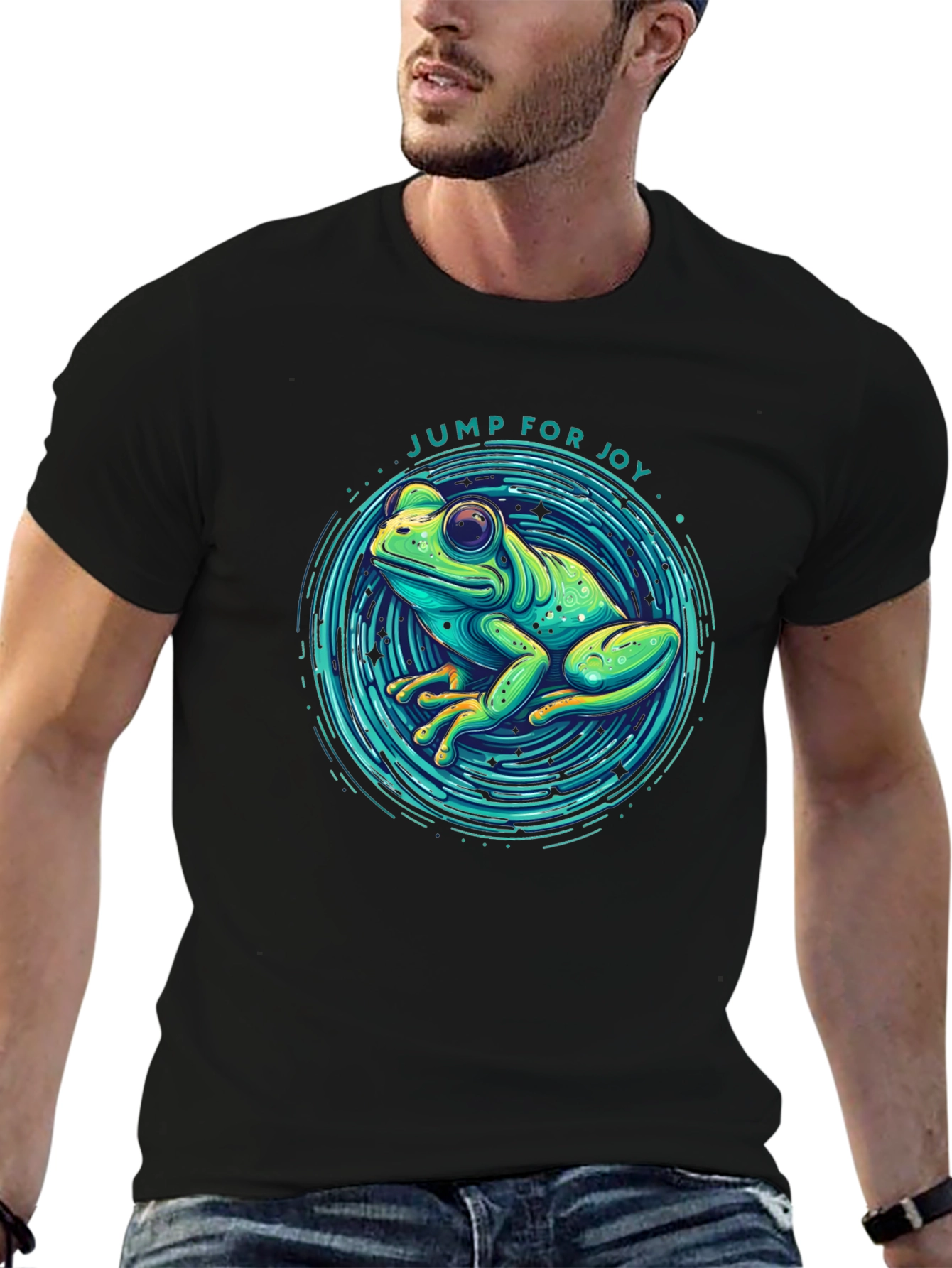 Jump for Joy Frog T-Shirt - Graphic Tee