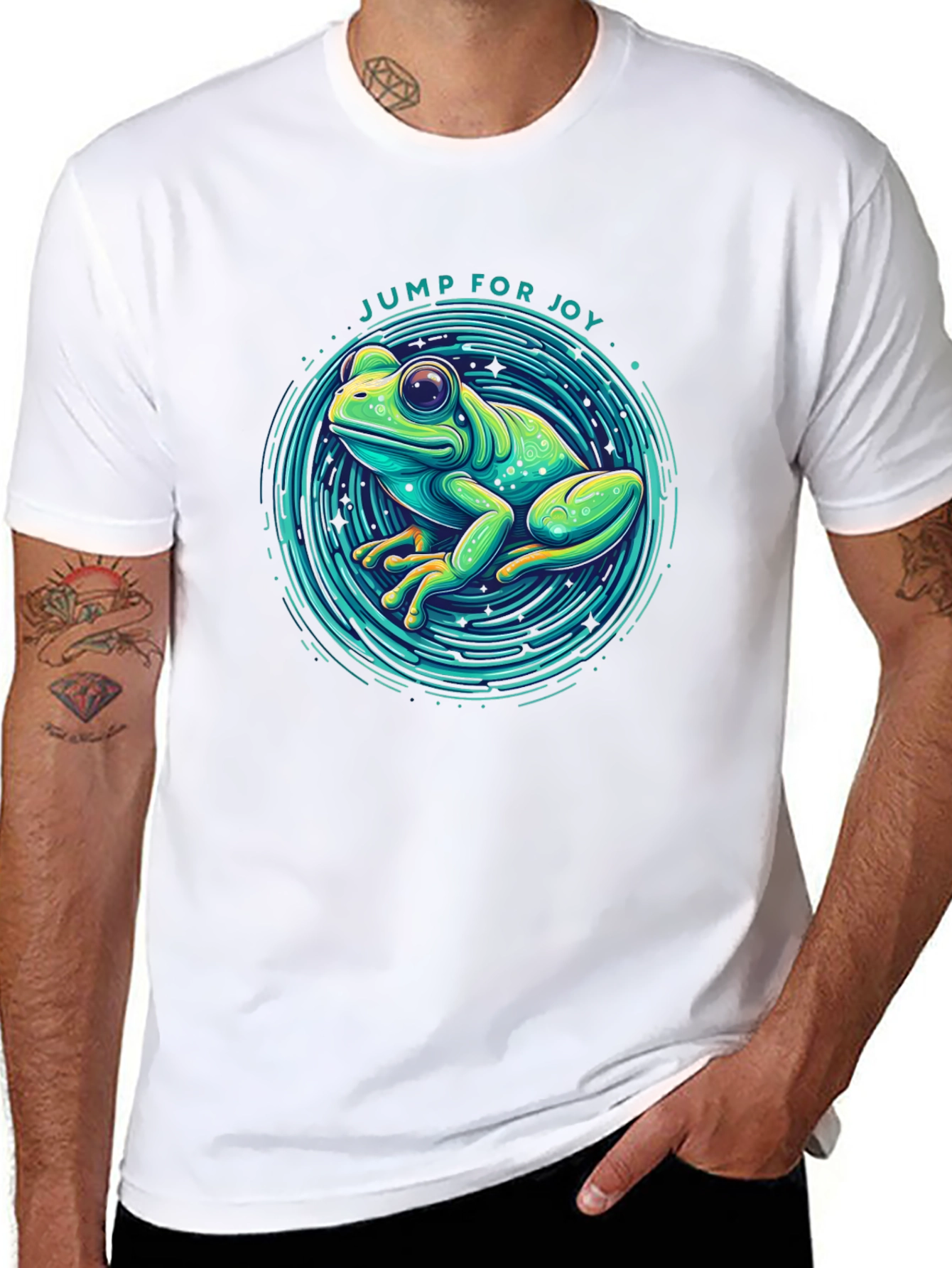 Jump for Joy Frog T-Shirt - Graphic Tee