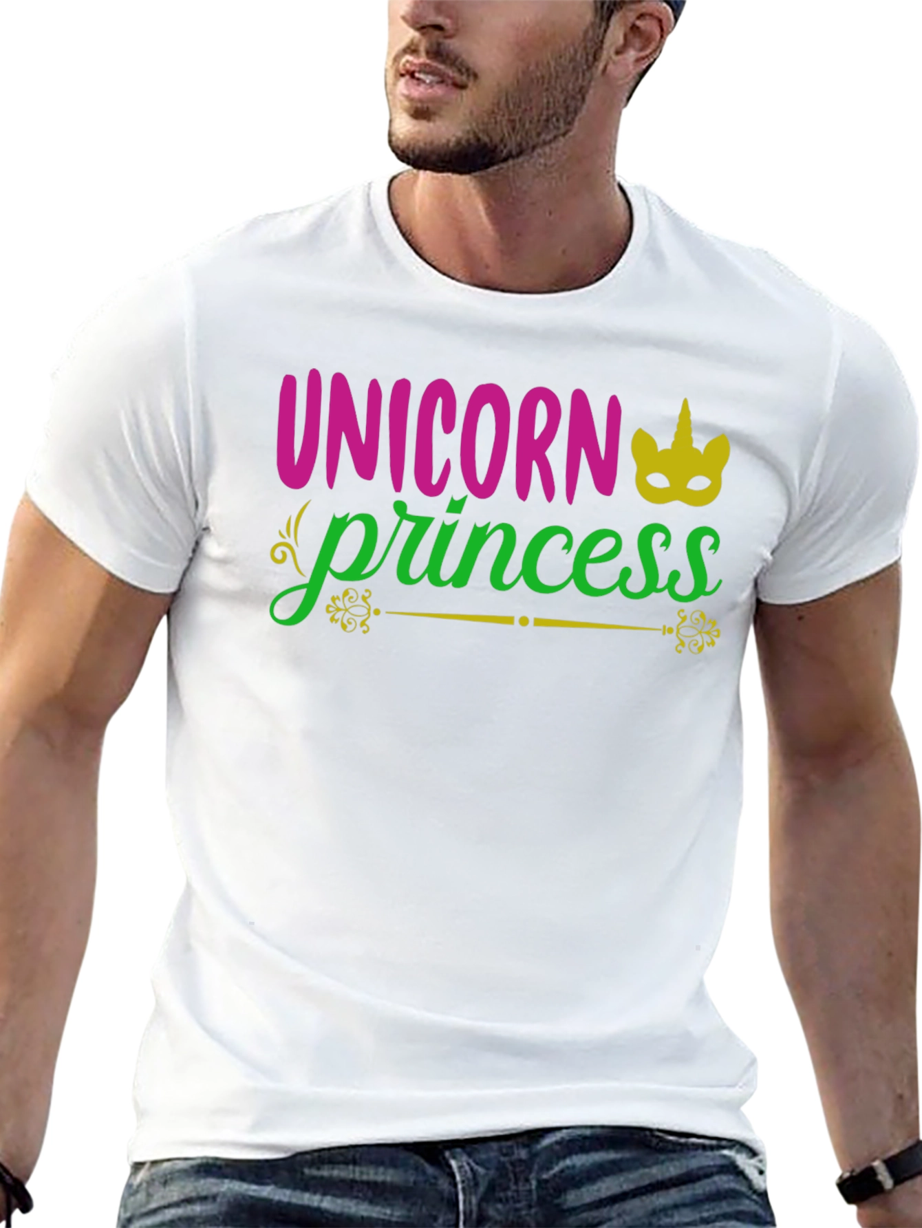 Unicorn Princess T-Shirt - Fun Graphic Tee