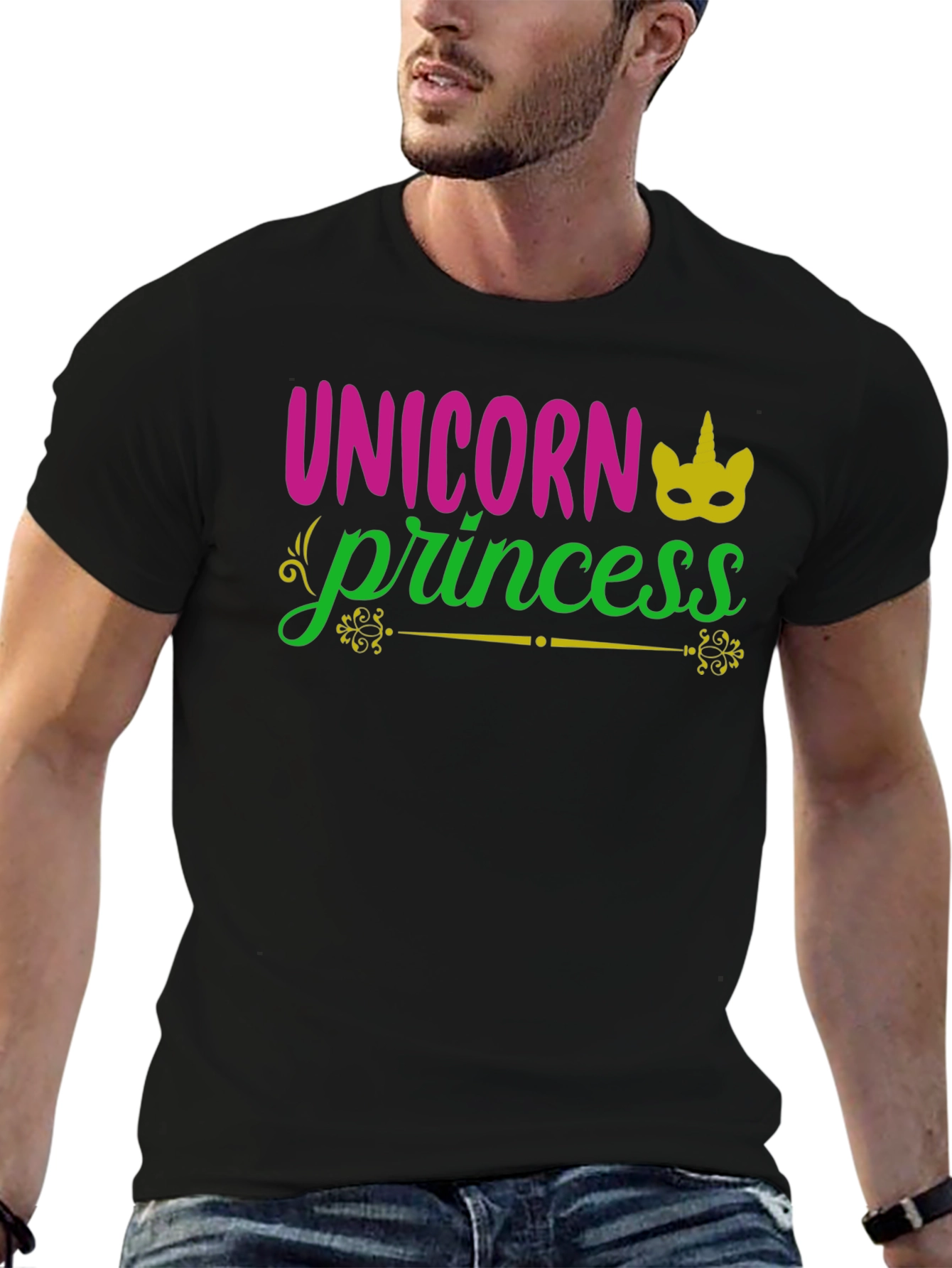 Unicorn Princess T-Shirt - Fun Graphic Tee