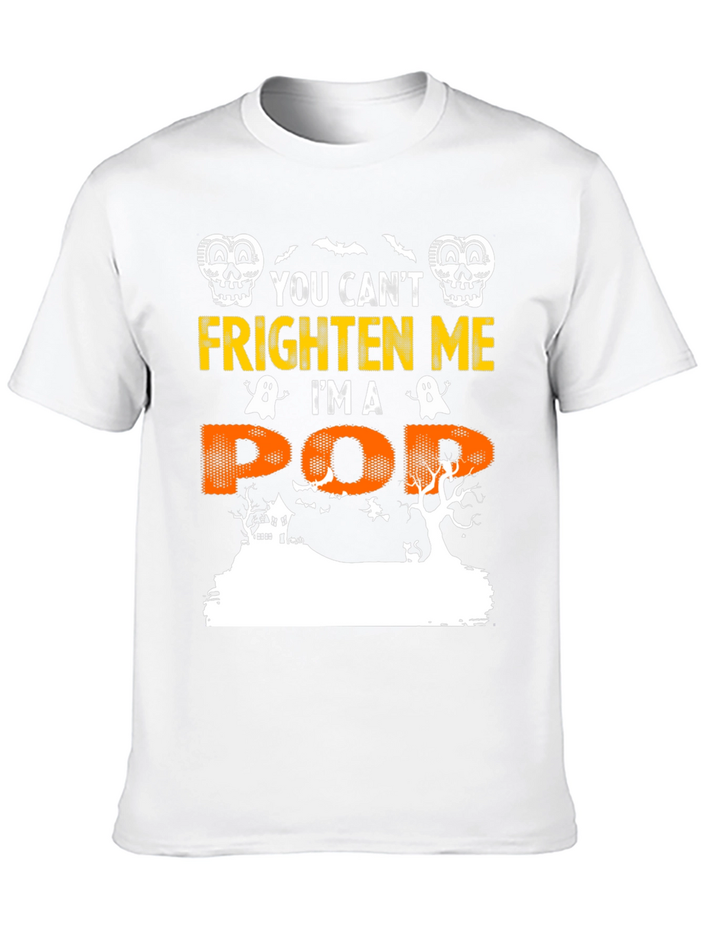Halloween Pop T-Shirt - You Cant Frighten Me