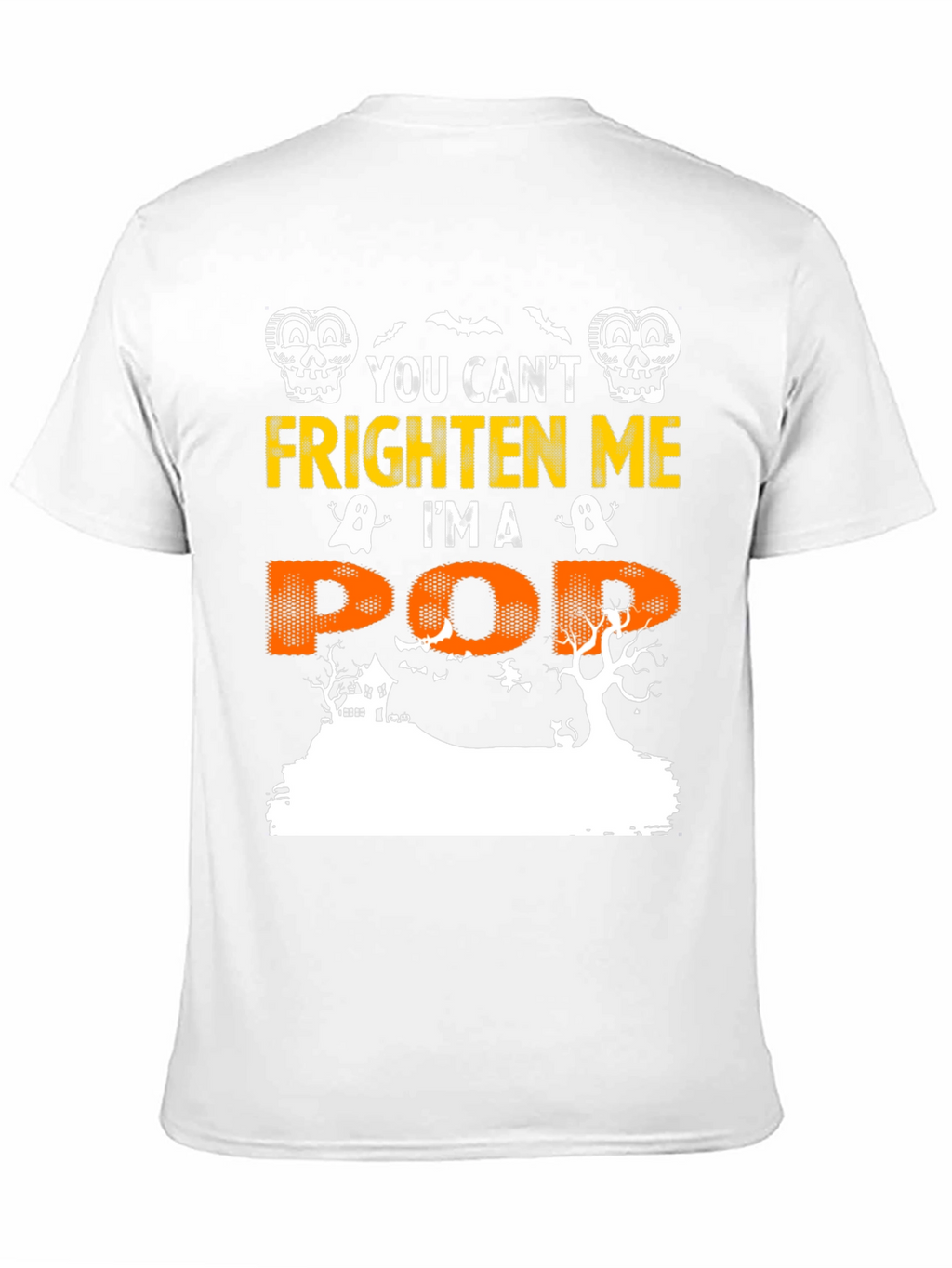 Halloween Pop T-Shirt - You Cant Frighten Me