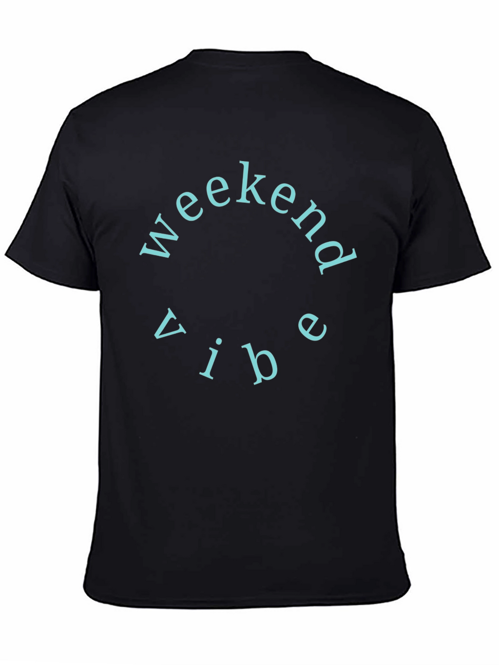 Weekend Vibe Crew Neck T-Shirt