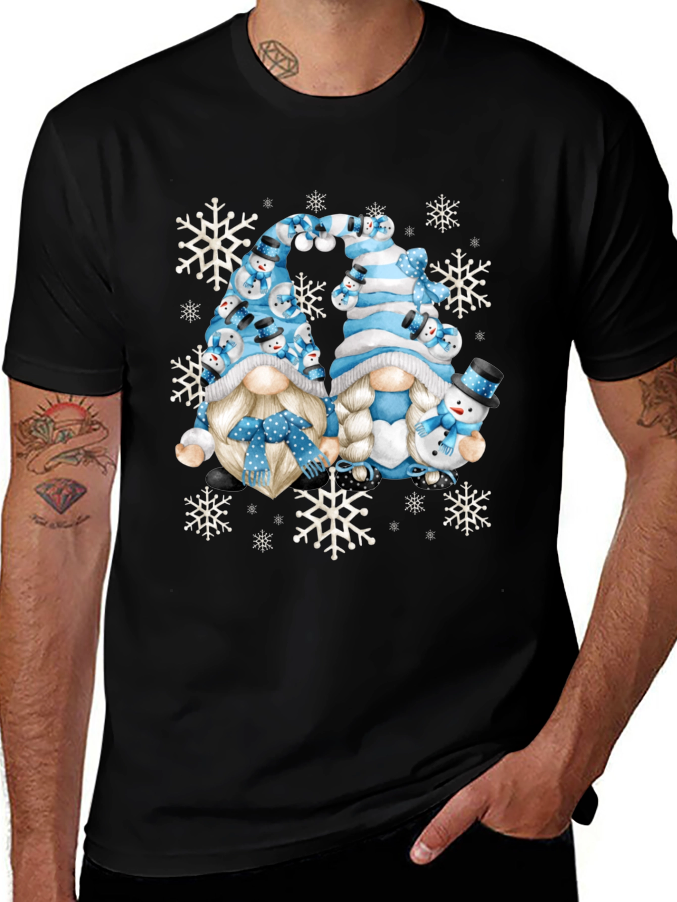 Winter Gnomes Unisex T-Shirt