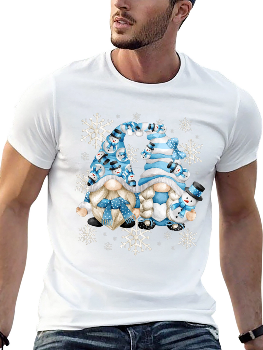 Winter Gnomes Unisex T-Shirt
