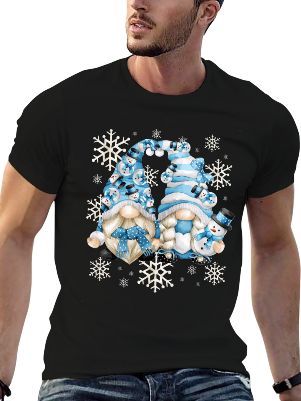 Winter Gnomes Unisex T-Shirt