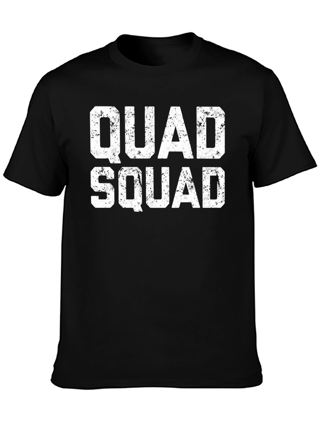 Quad Squad Black Graphic Tee