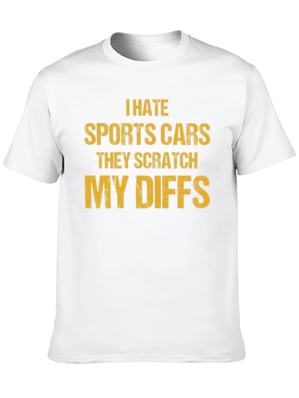 I Hate Sports Cars Funny T-Shirt