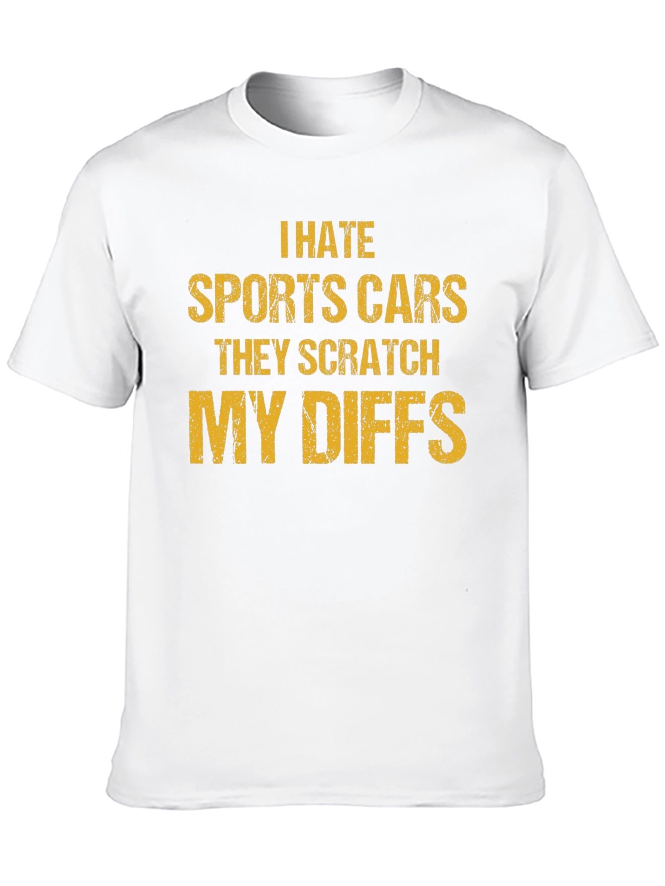 I Hate Sports Cars Funny T-Shirt