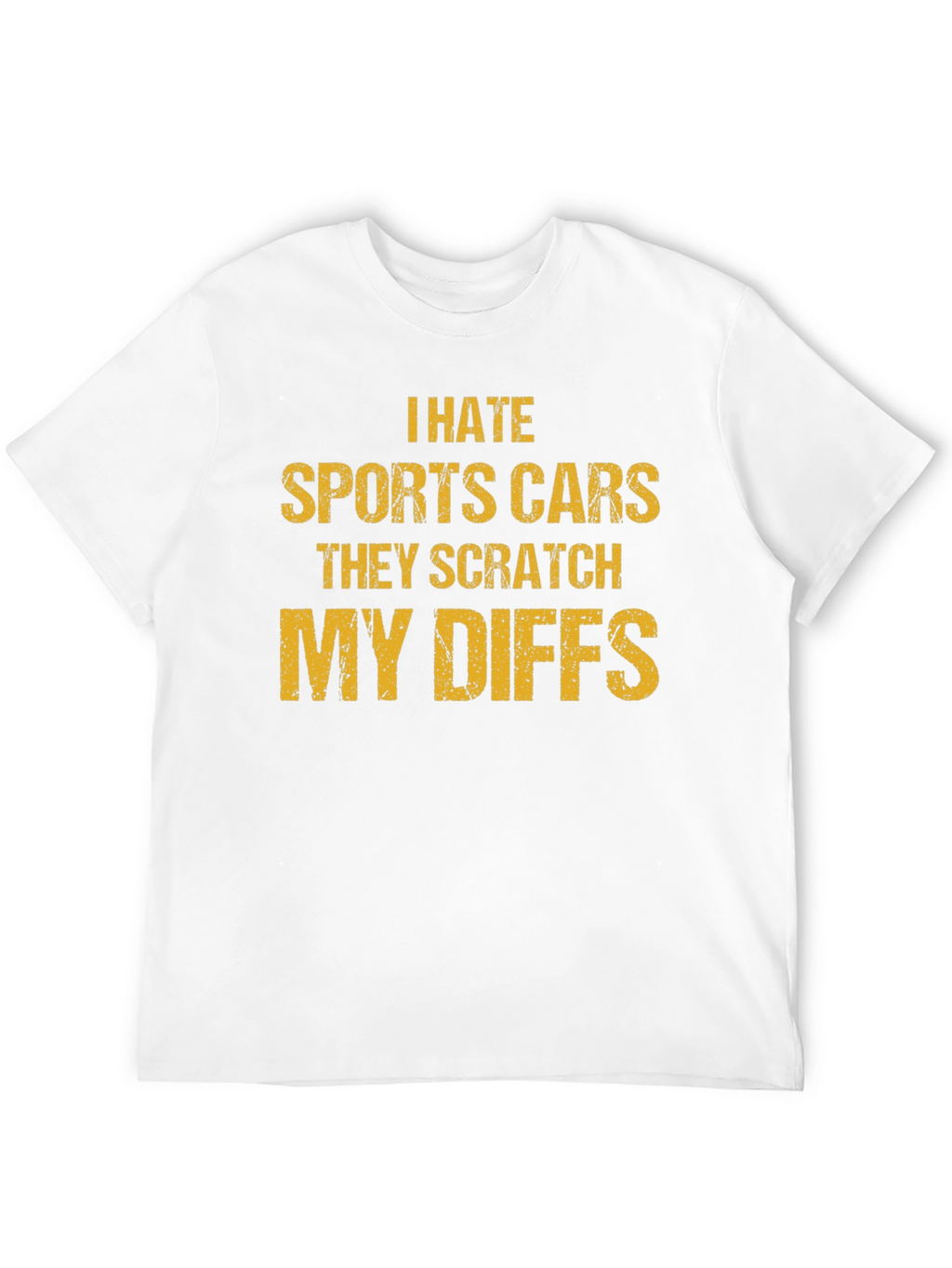 I Hate Sports Cars Funny T-Shirt