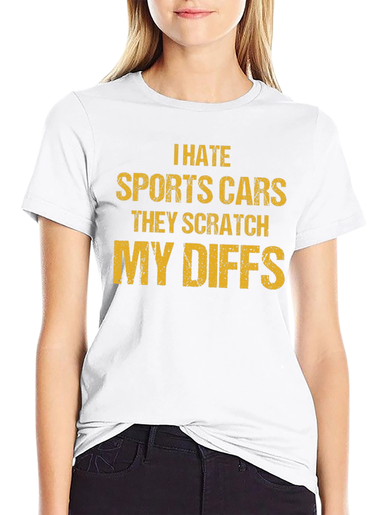 I Hate Sports Cars Funny T-Shirt