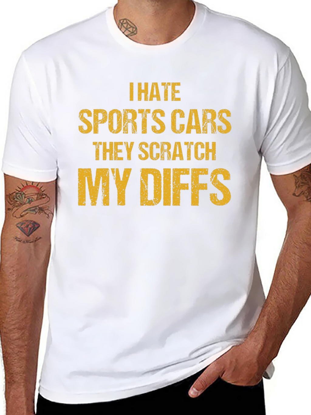 I Hate Sports Cars Funny T-Shirt