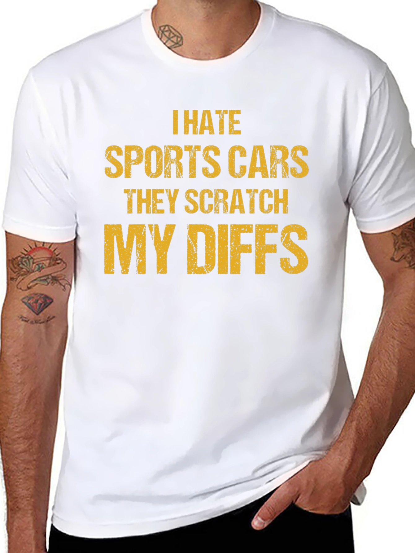 I Hate Sports Cars Funny T-Shirt