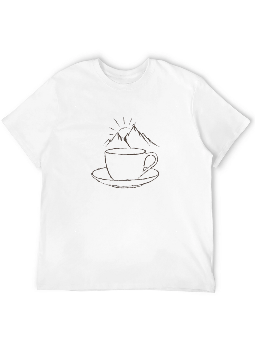 Coffee and Mountains Graphic Tee