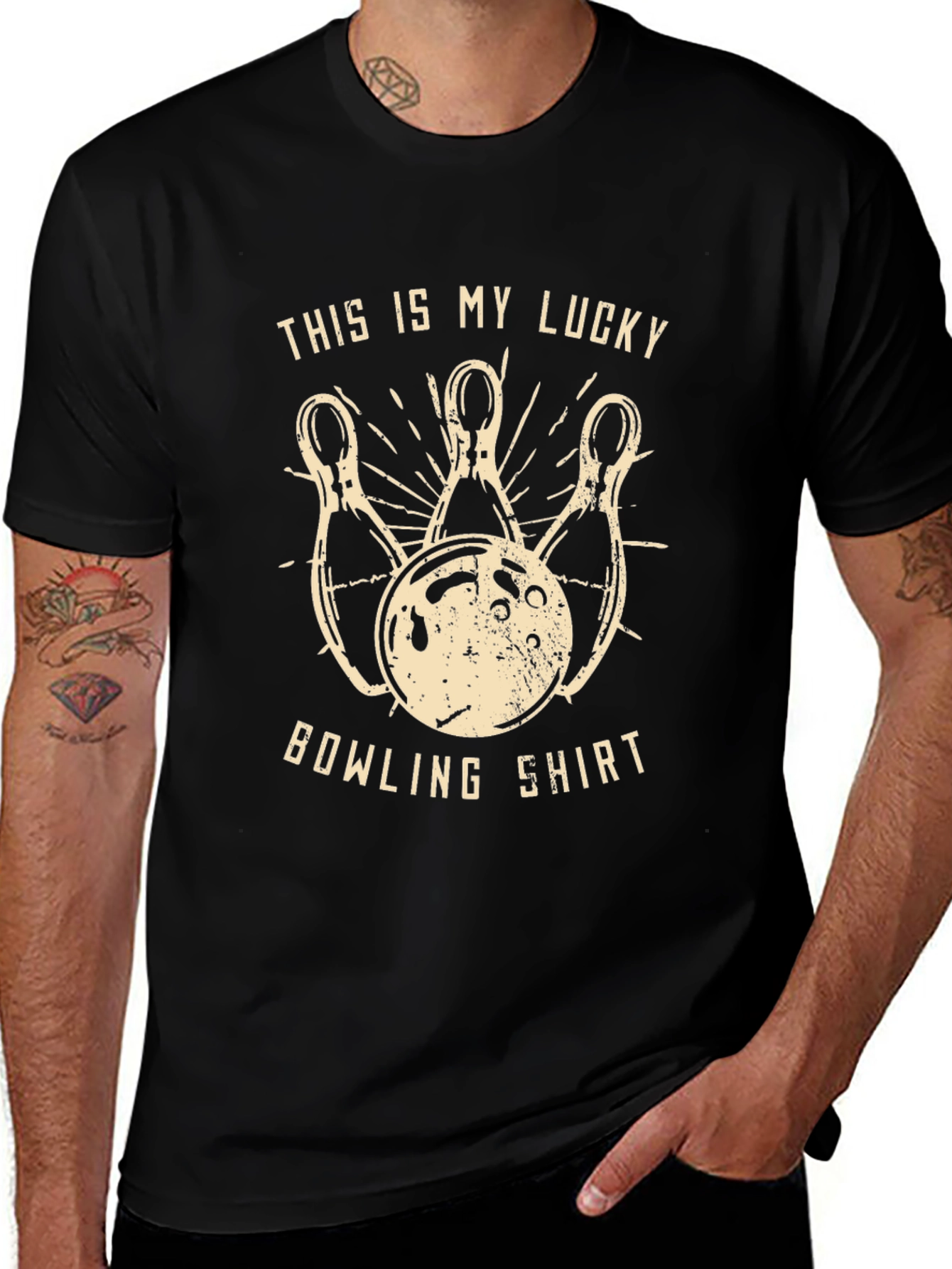 Lucky Bowling Shirt - Strike Style!