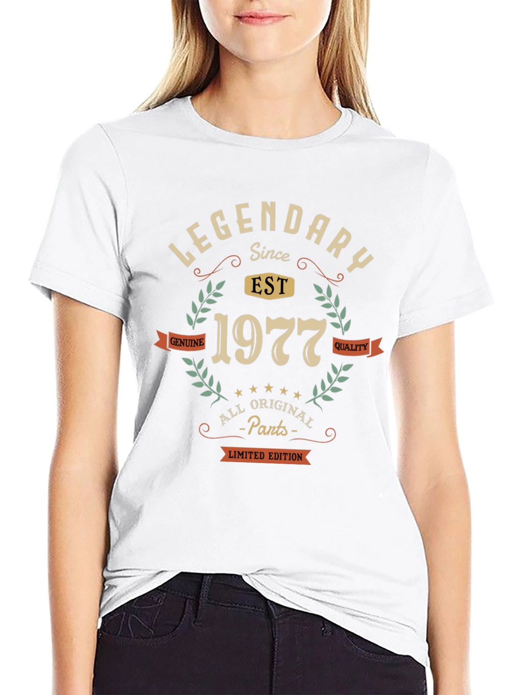 Legendary Since 1977 Black Graphic Tee