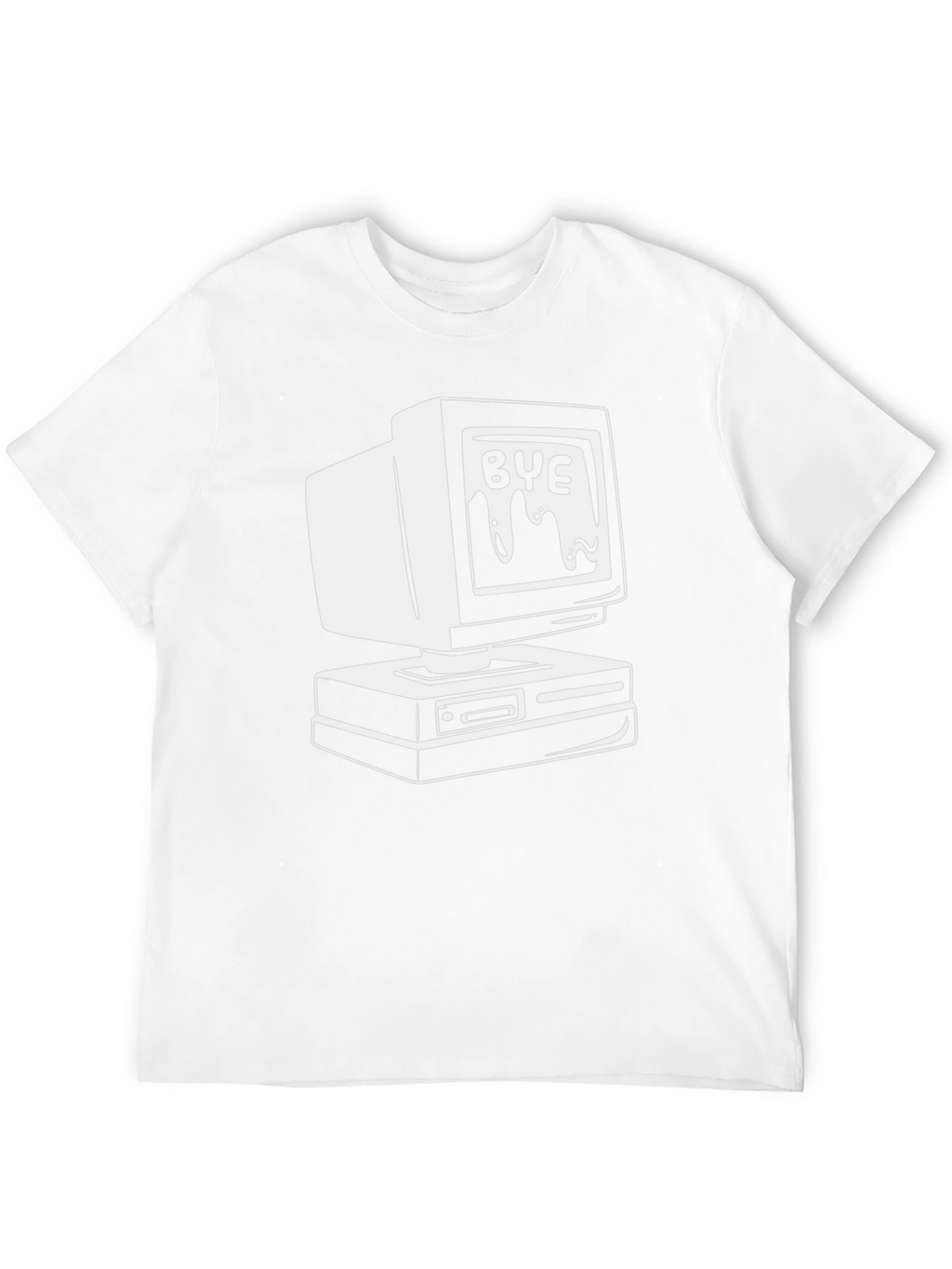 Retro Bye Computer Graphic Tee