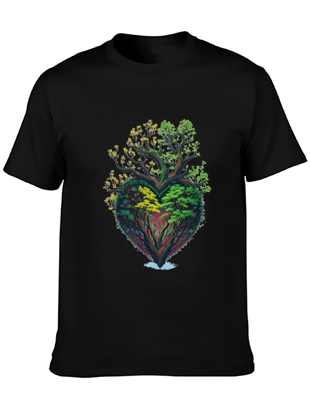 Heart Tree Graphic T-Shirt