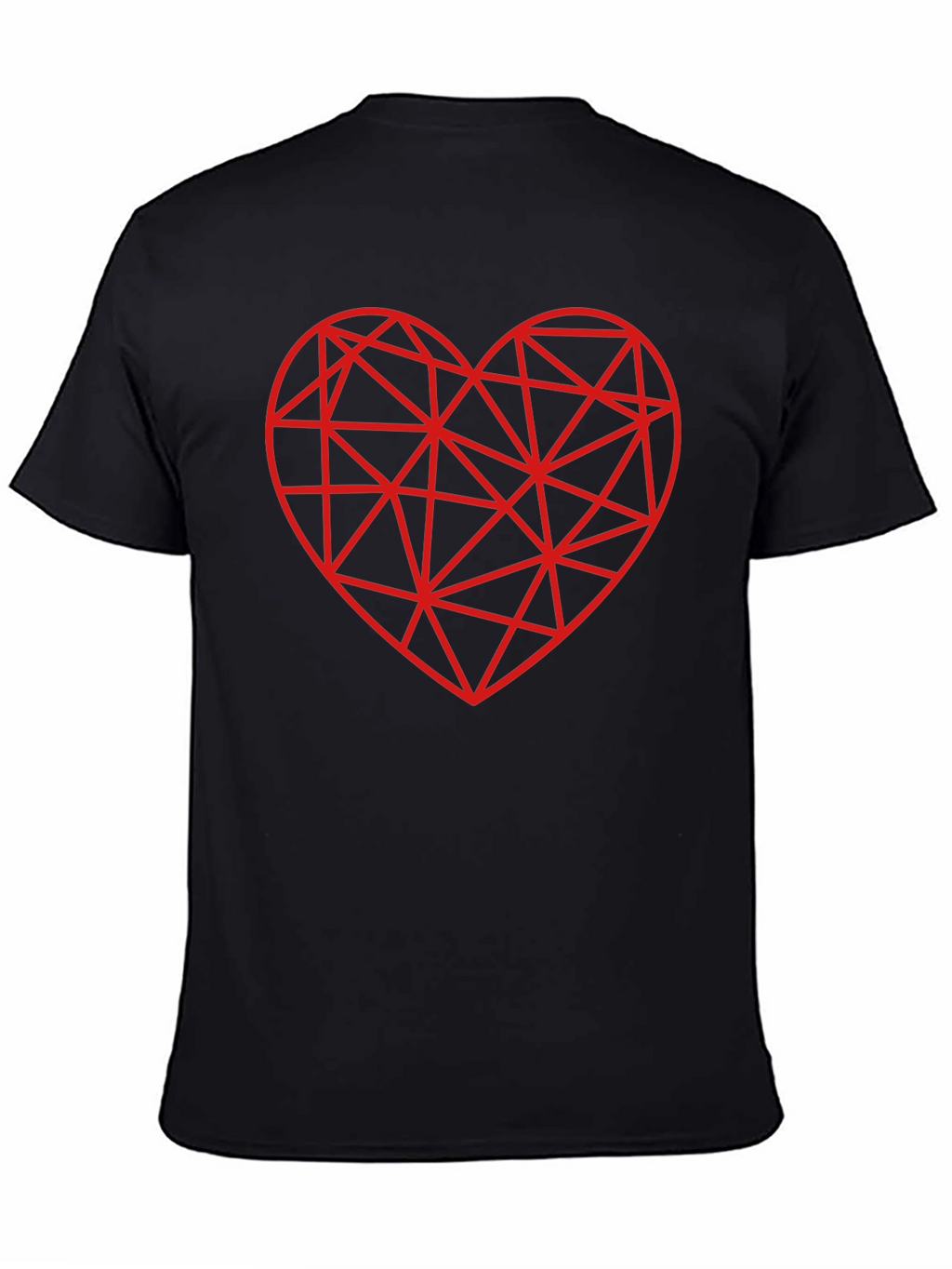Geometric Heart T-Shirt - Modern Love Tee