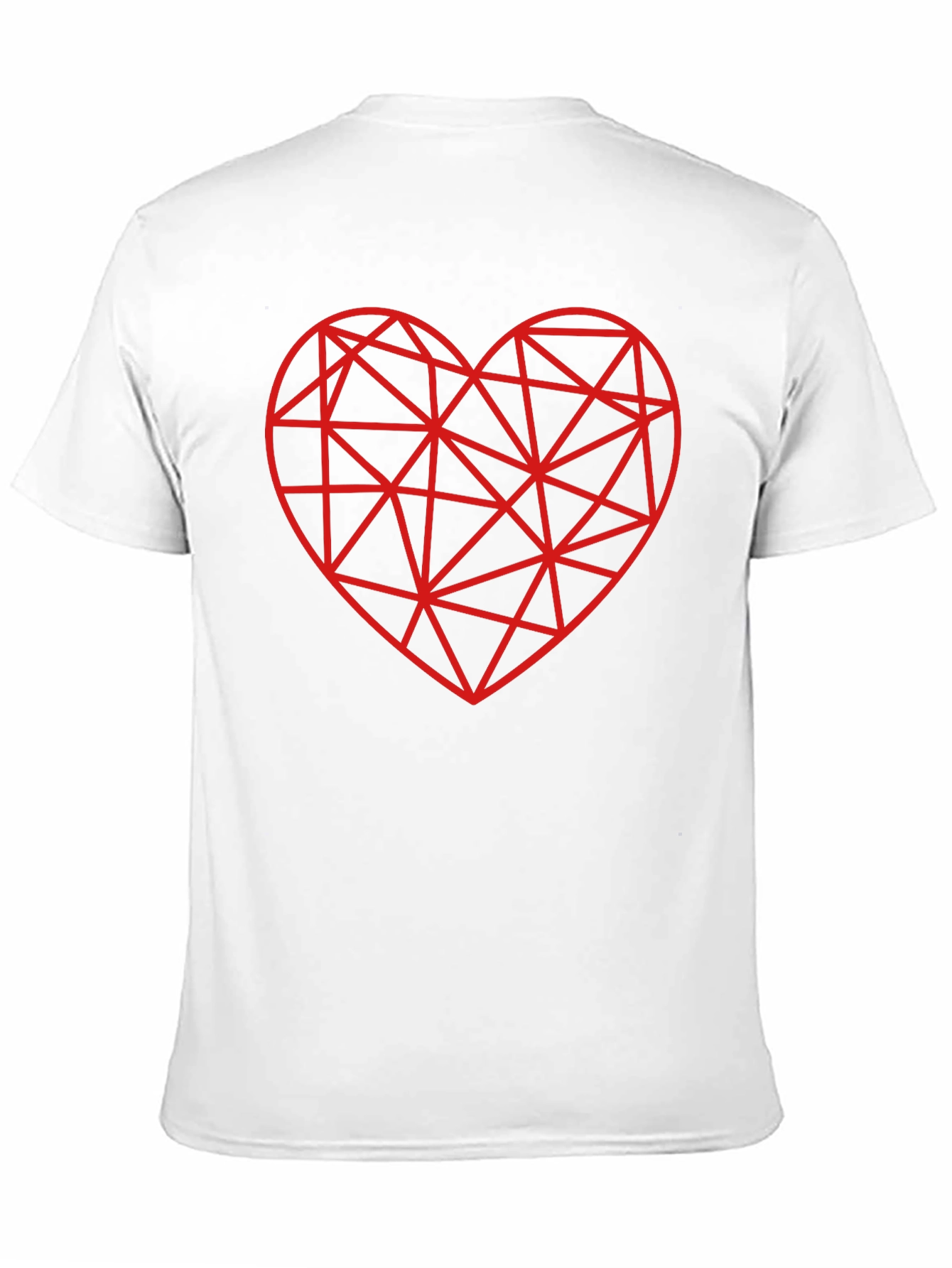 Geometric Heart T-Shirt - Modern Love Tee