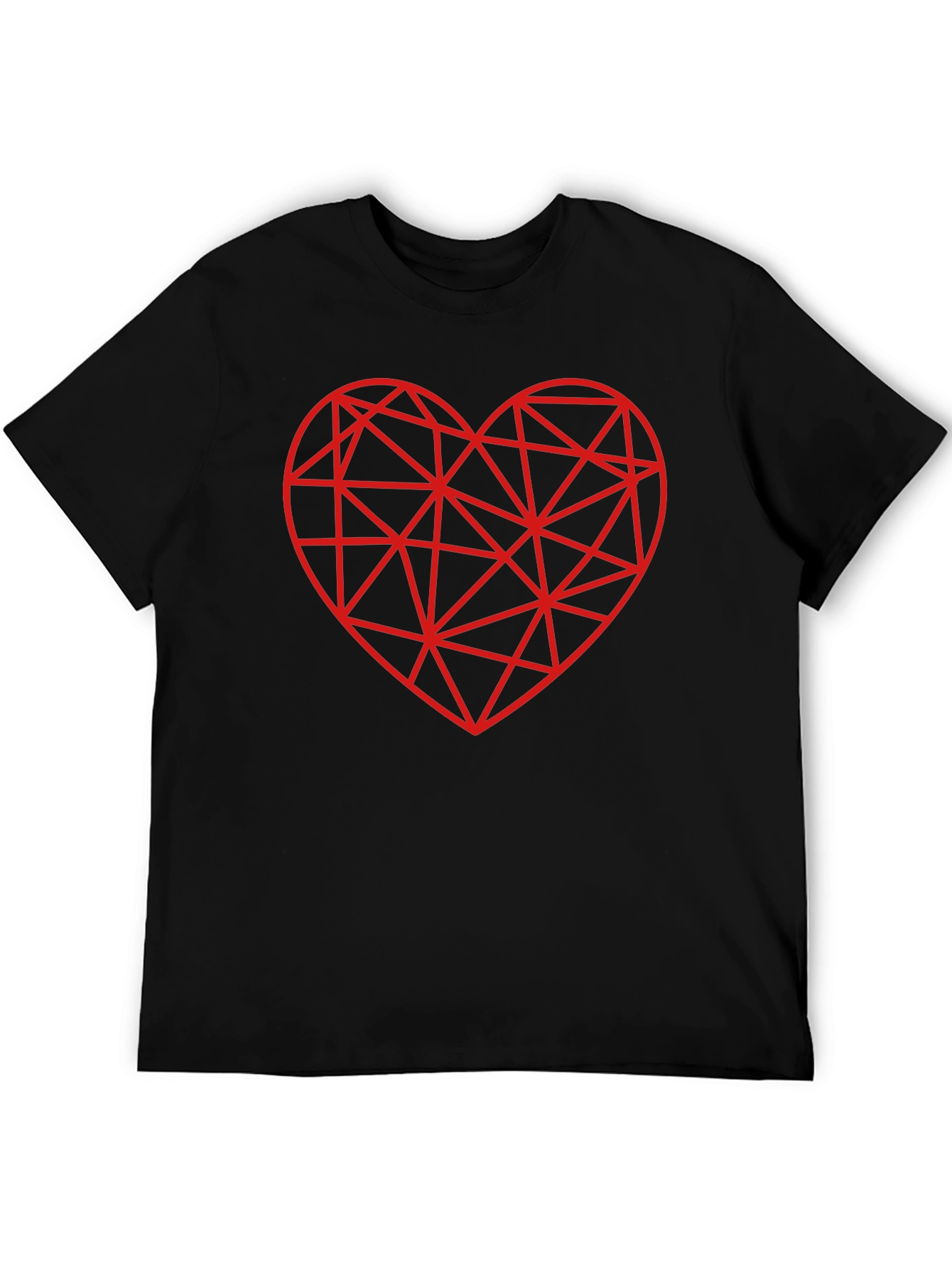 Geometric Heart T-Shirt - Modern Love Tee