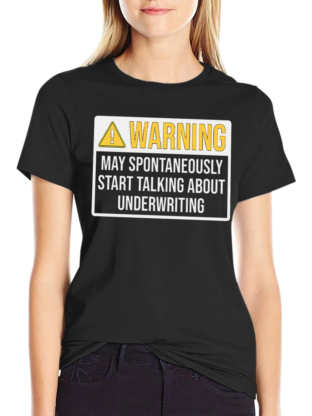 Warning Underwriting T-Shirt