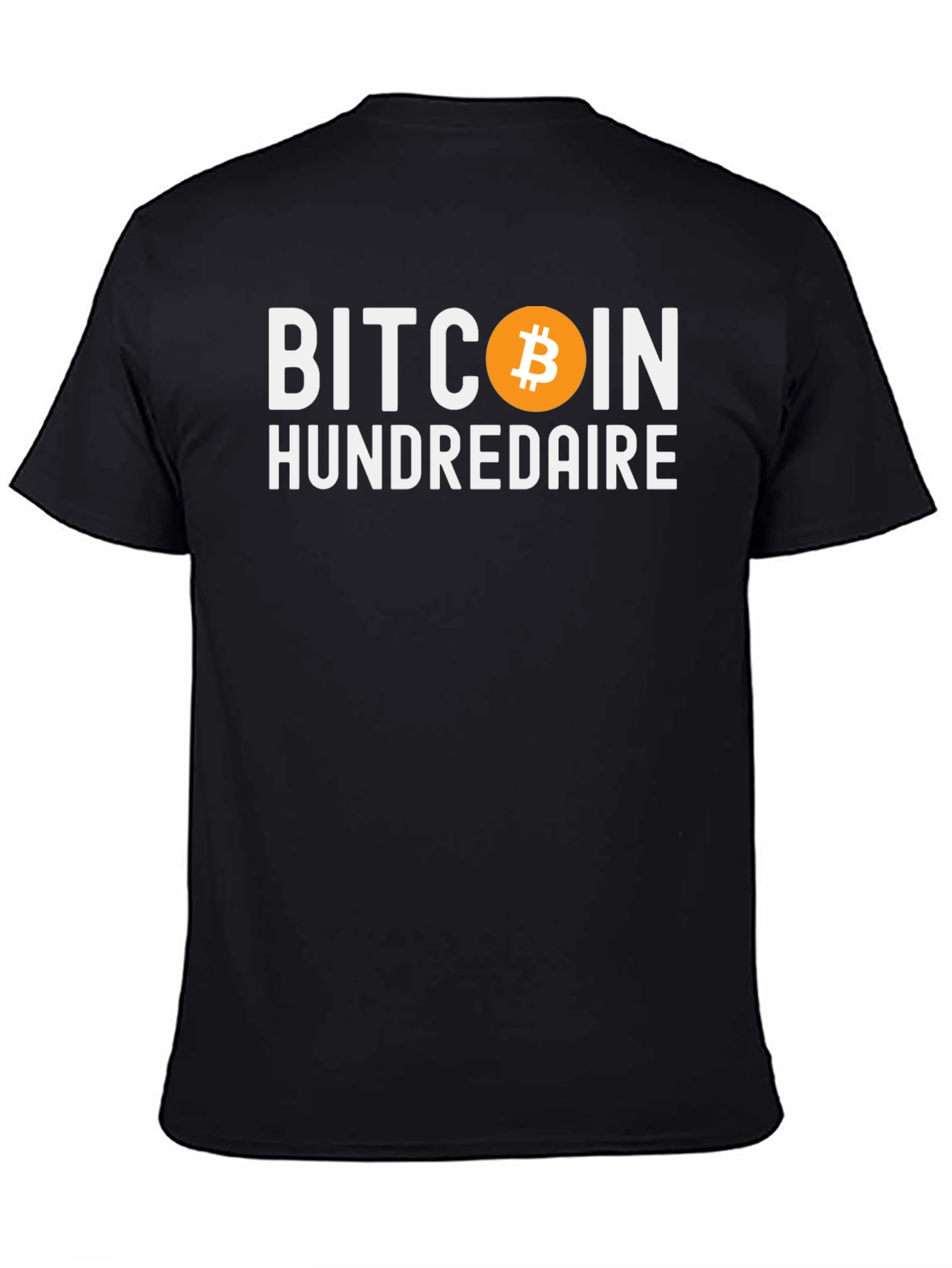 Bitcoin Hundredaire Black T-Shirt Crypto Tee