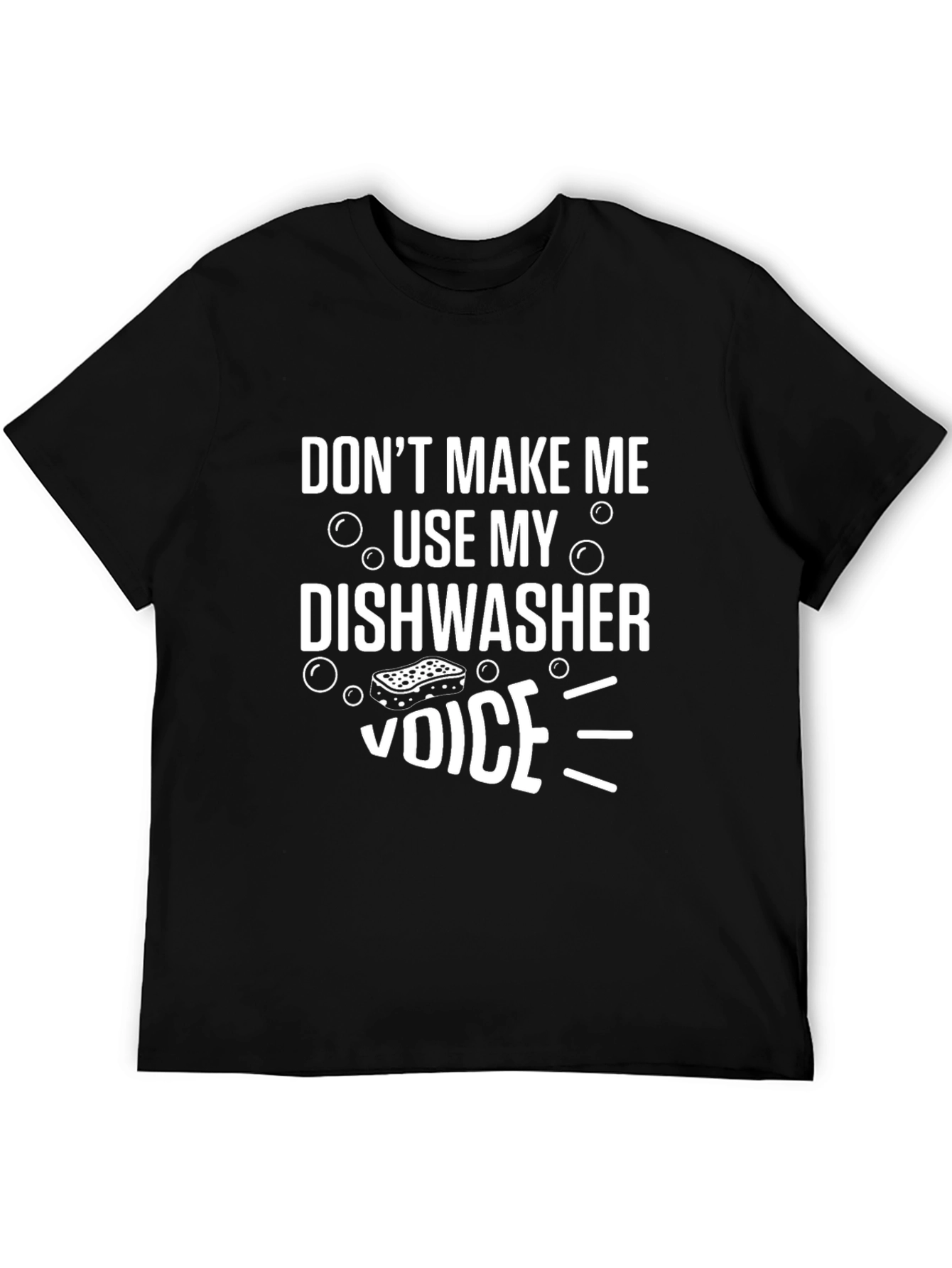 Dishwasher Voice Funny Graphic Tee